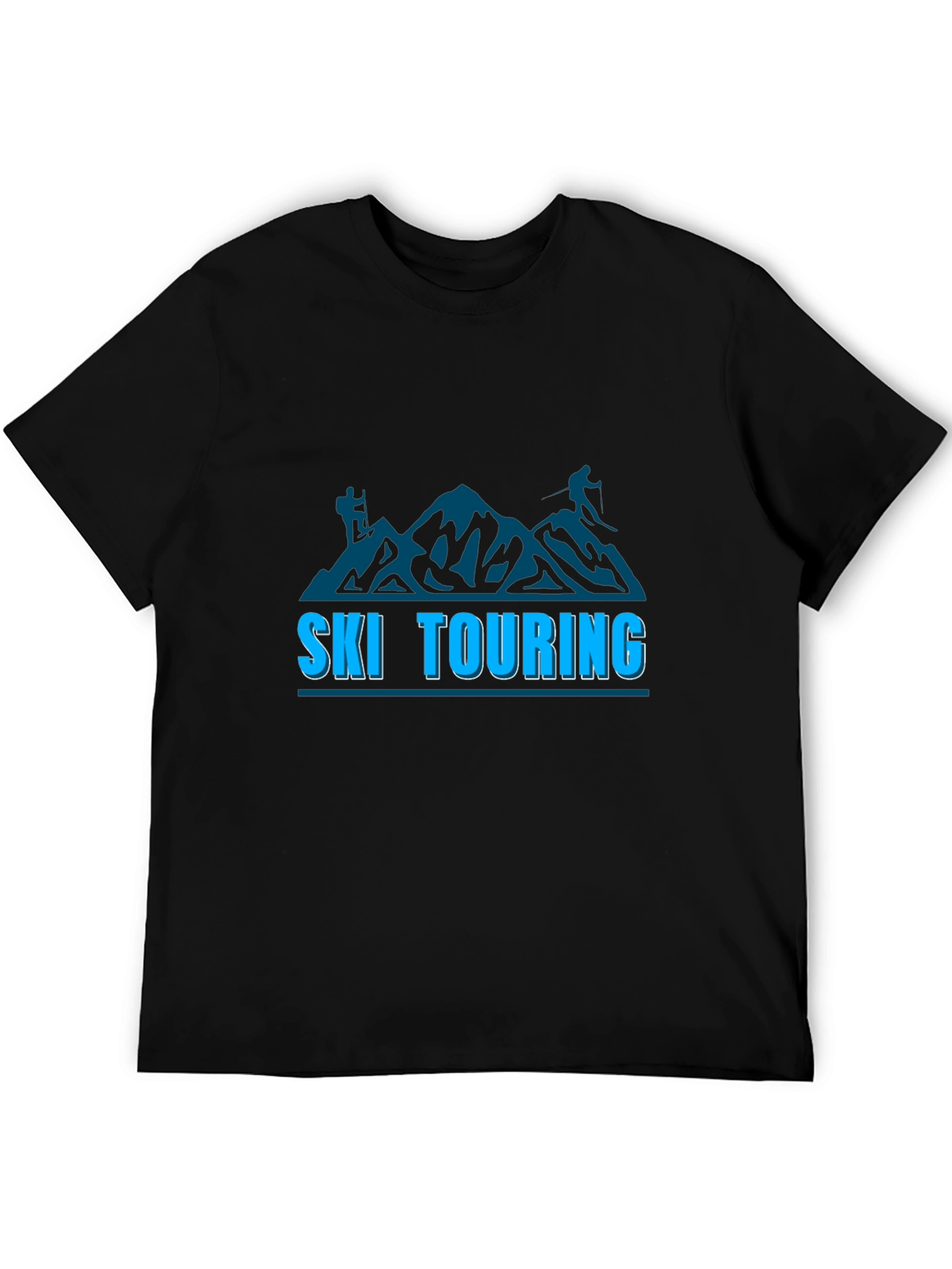 Ski Touring T-Shirt: Mountain Adventure Tee