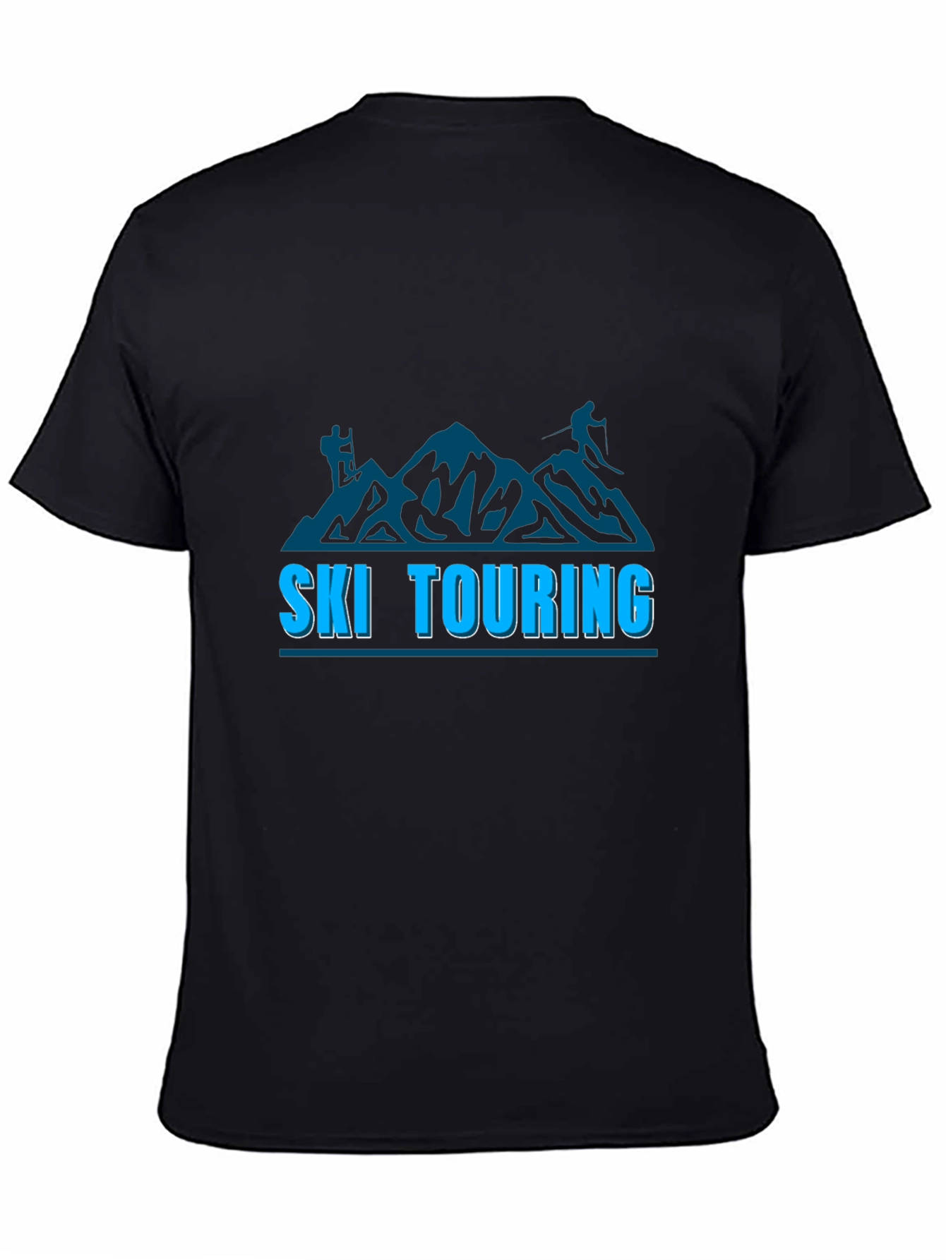 Ski Touring T-Shirt: Mountain Adventure Tee