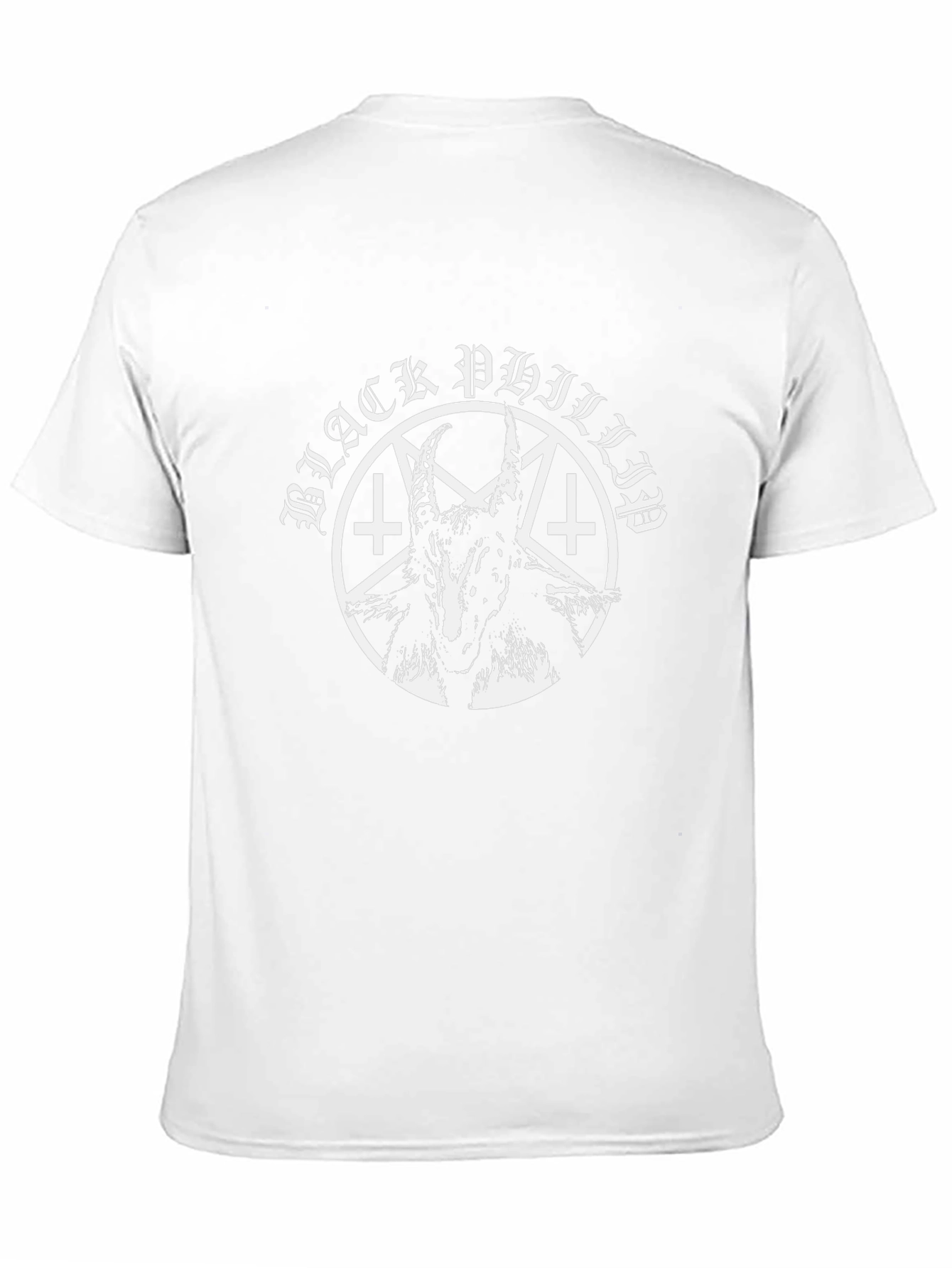 Black Phillip Goat Graphic T-Shirt - Occult Satanic Tee