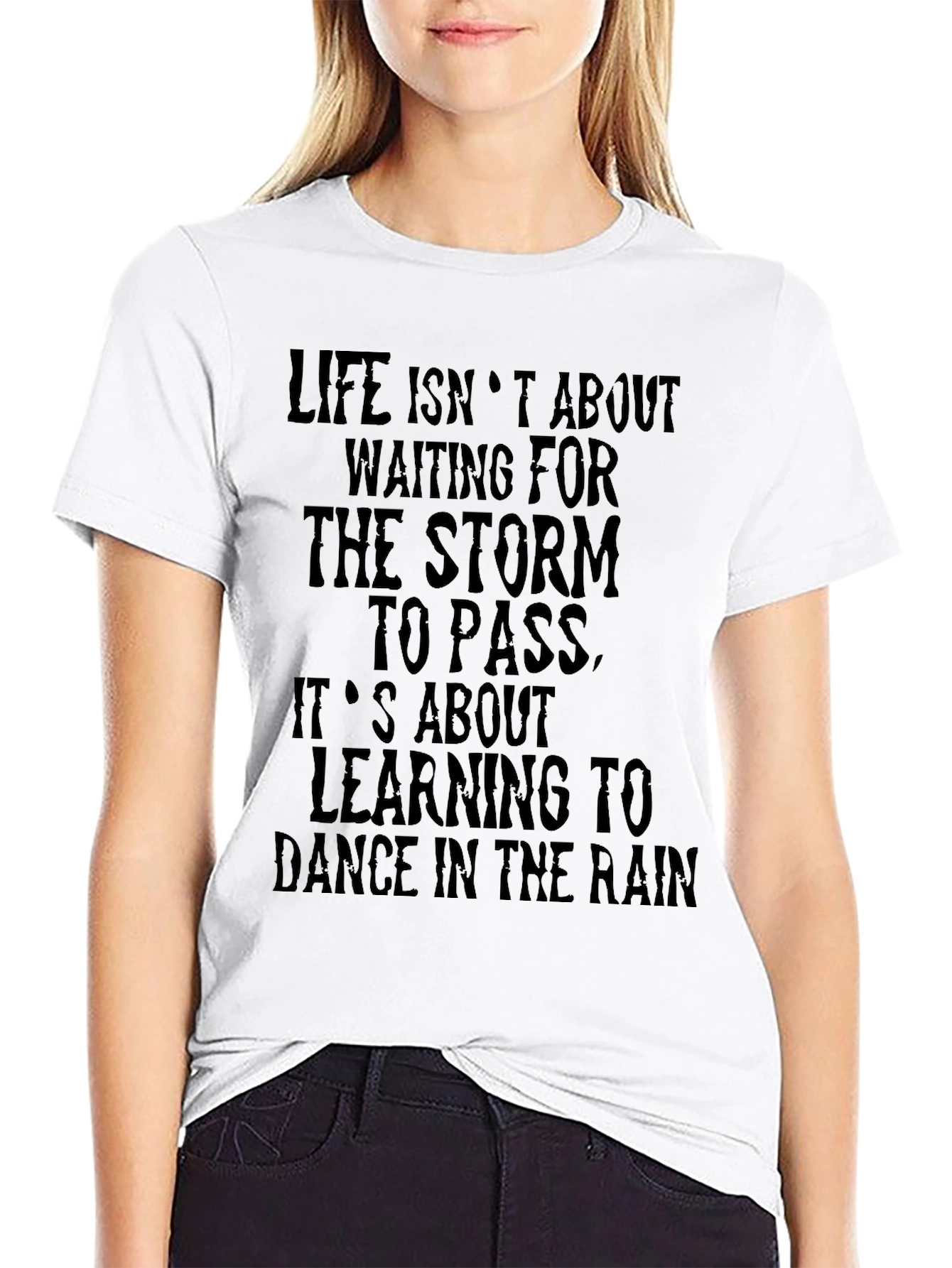 Life Isnt About Waiting Graphic T-Shirt