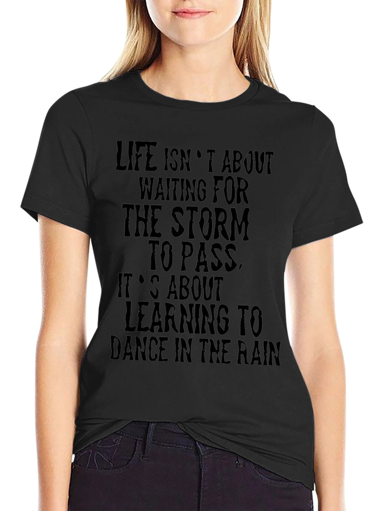 Life Isnt About Waiting Graphic T-Shirt