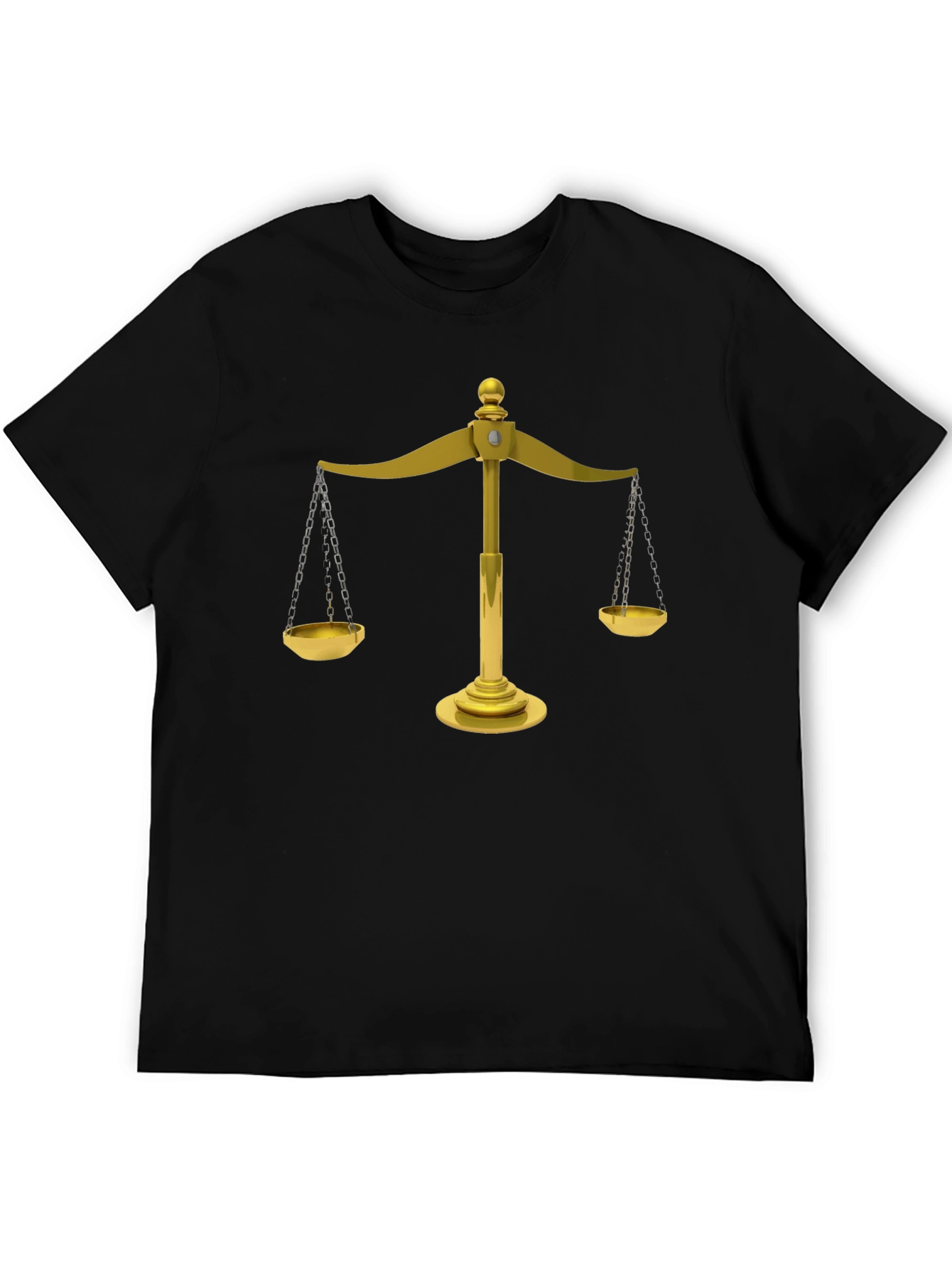 Scales of Justice Graphic T-Shirt - Balance & Fairness