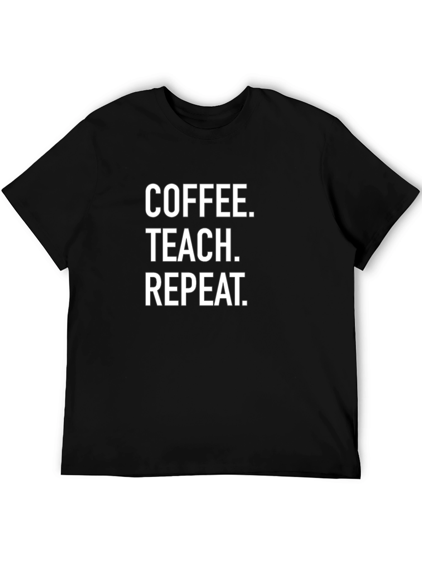 Coffee Teach Repeat T-Shirt