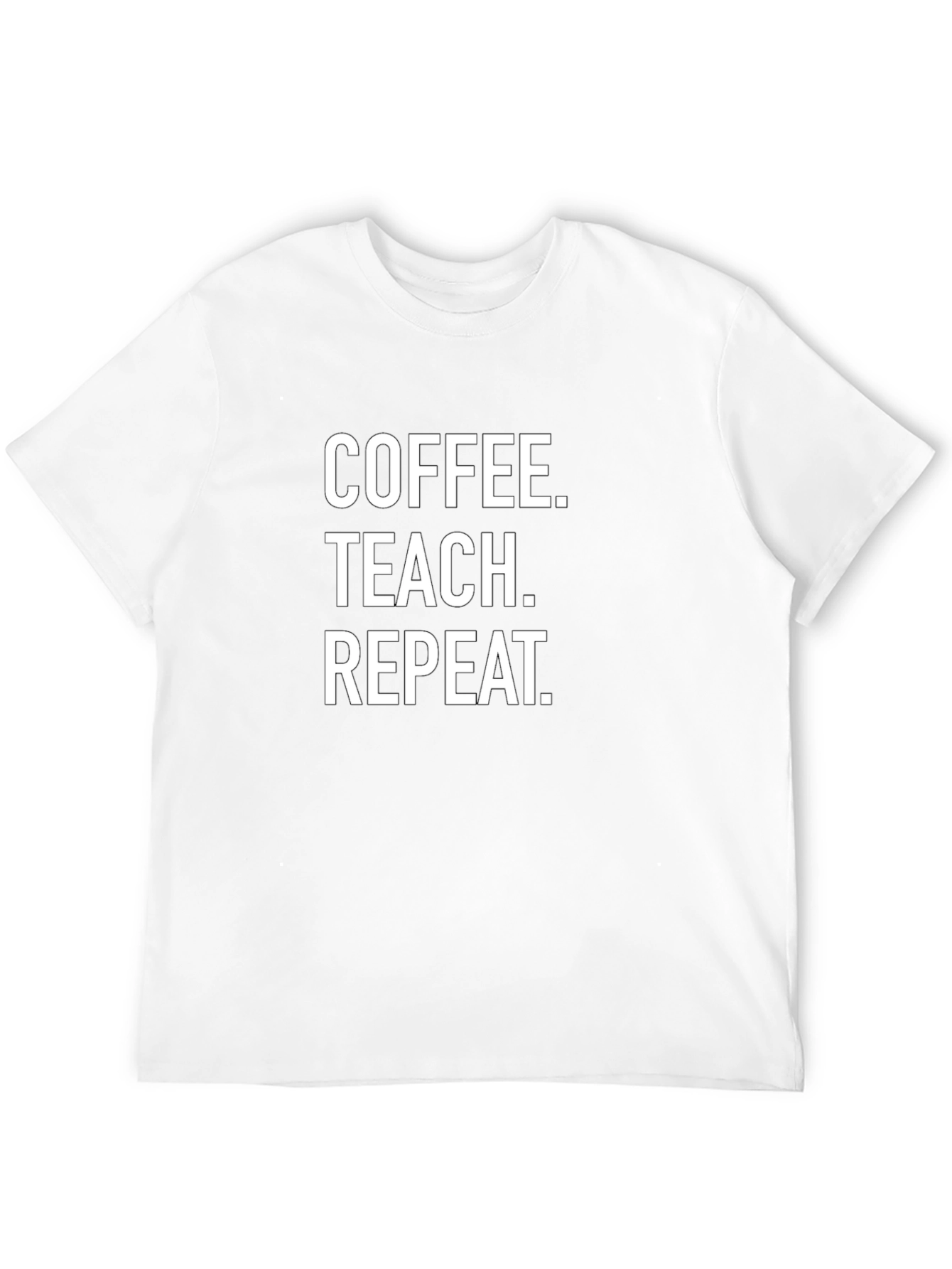 Coffee Teach Repeat T-Shirt