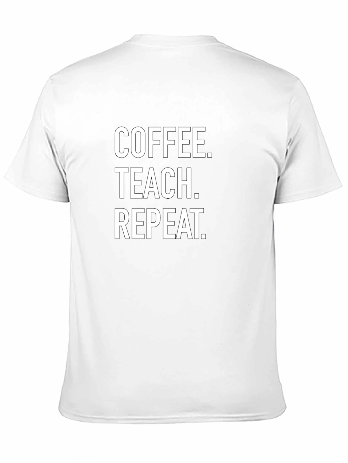 Coffee Teach Repeat T-Shirt