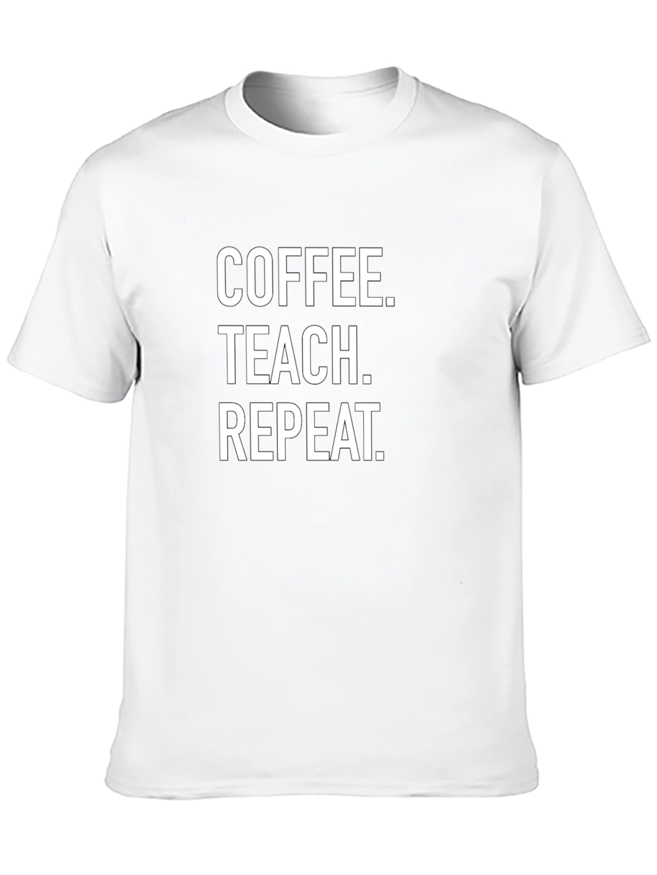 Coffee Teach Repeat T-Shirt
