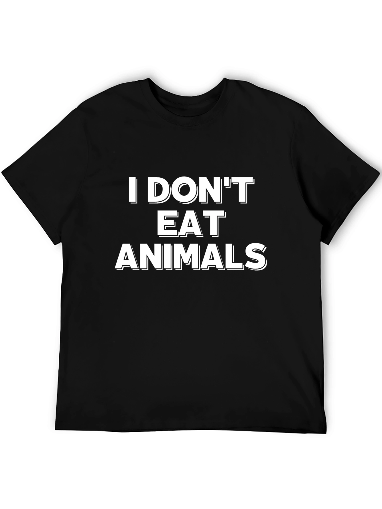 Vegan I Dont Eat Animals Graphic Tee