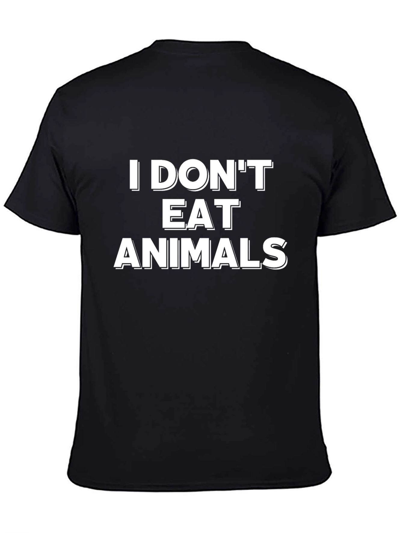 Vegan I Dont Eat Animals Graphic Tee