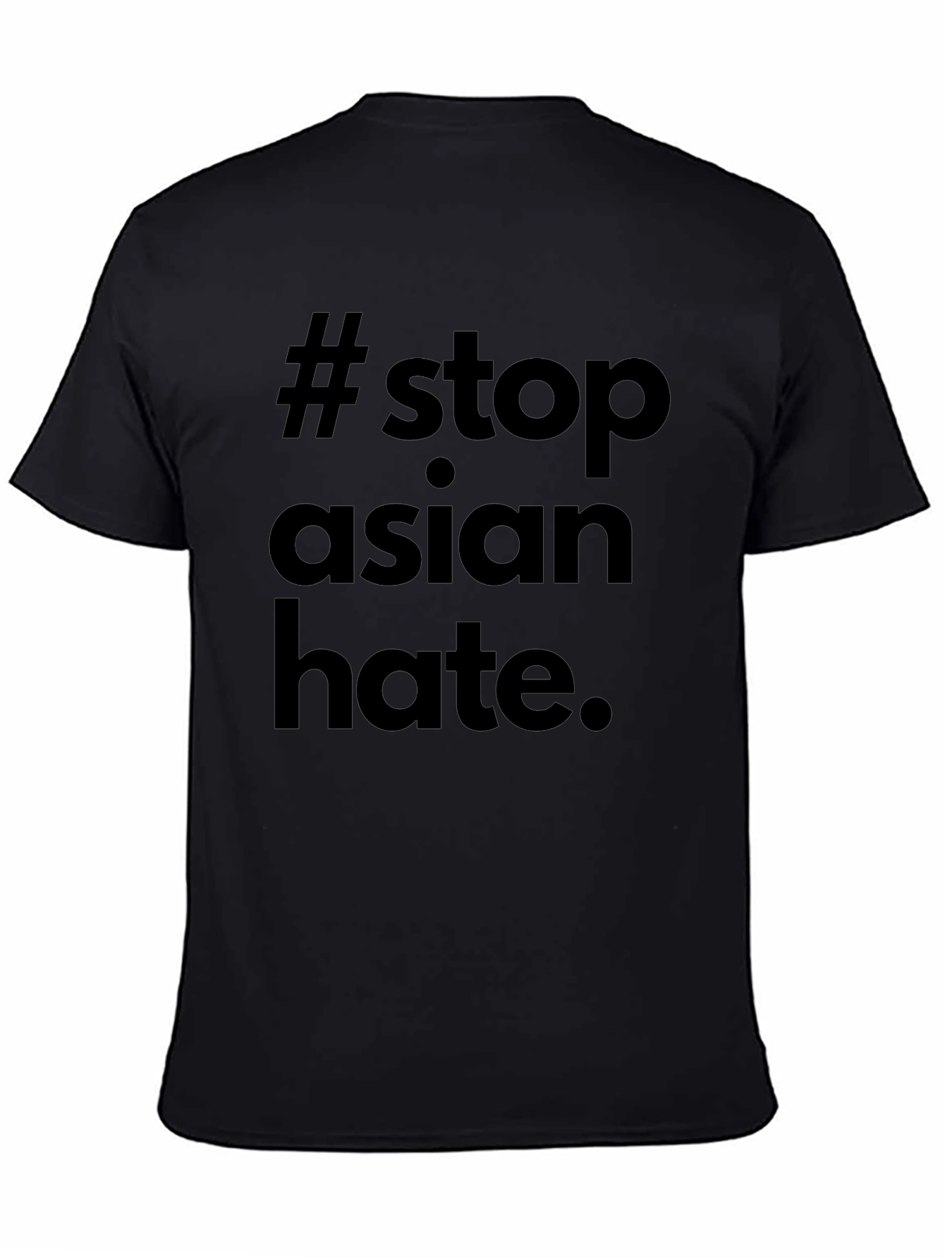 Stop Asian Hate T-Shirt - Black