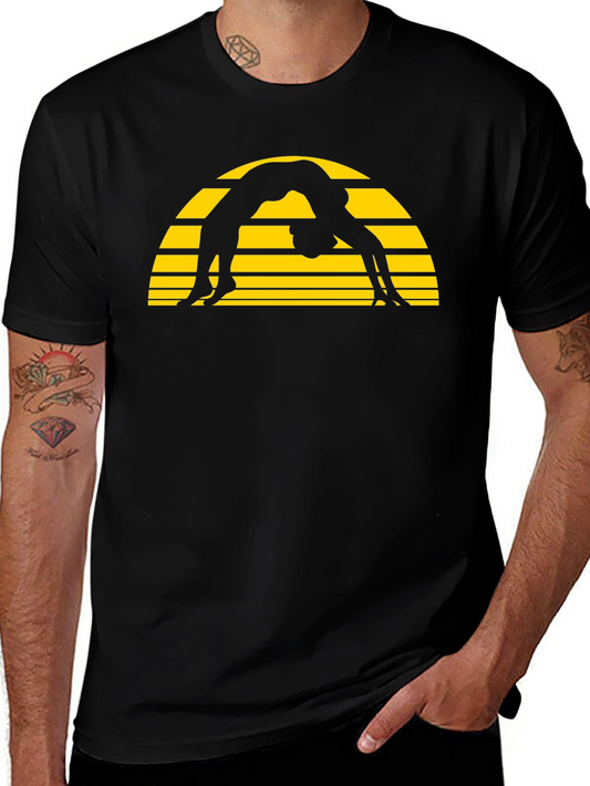 Yoga Silhouette T-Shirt - Graphic Tee - Unisex