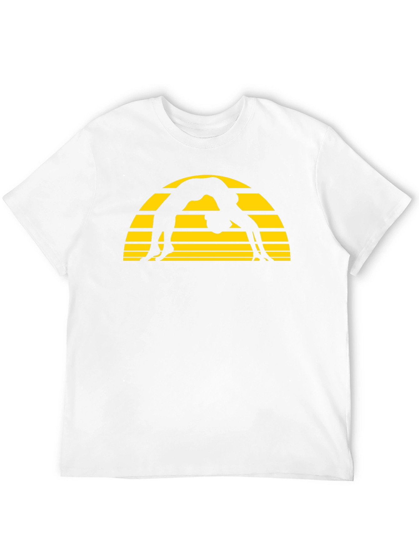 Yoga Silhouette T-Shirt - Graphic Tee - Unisex