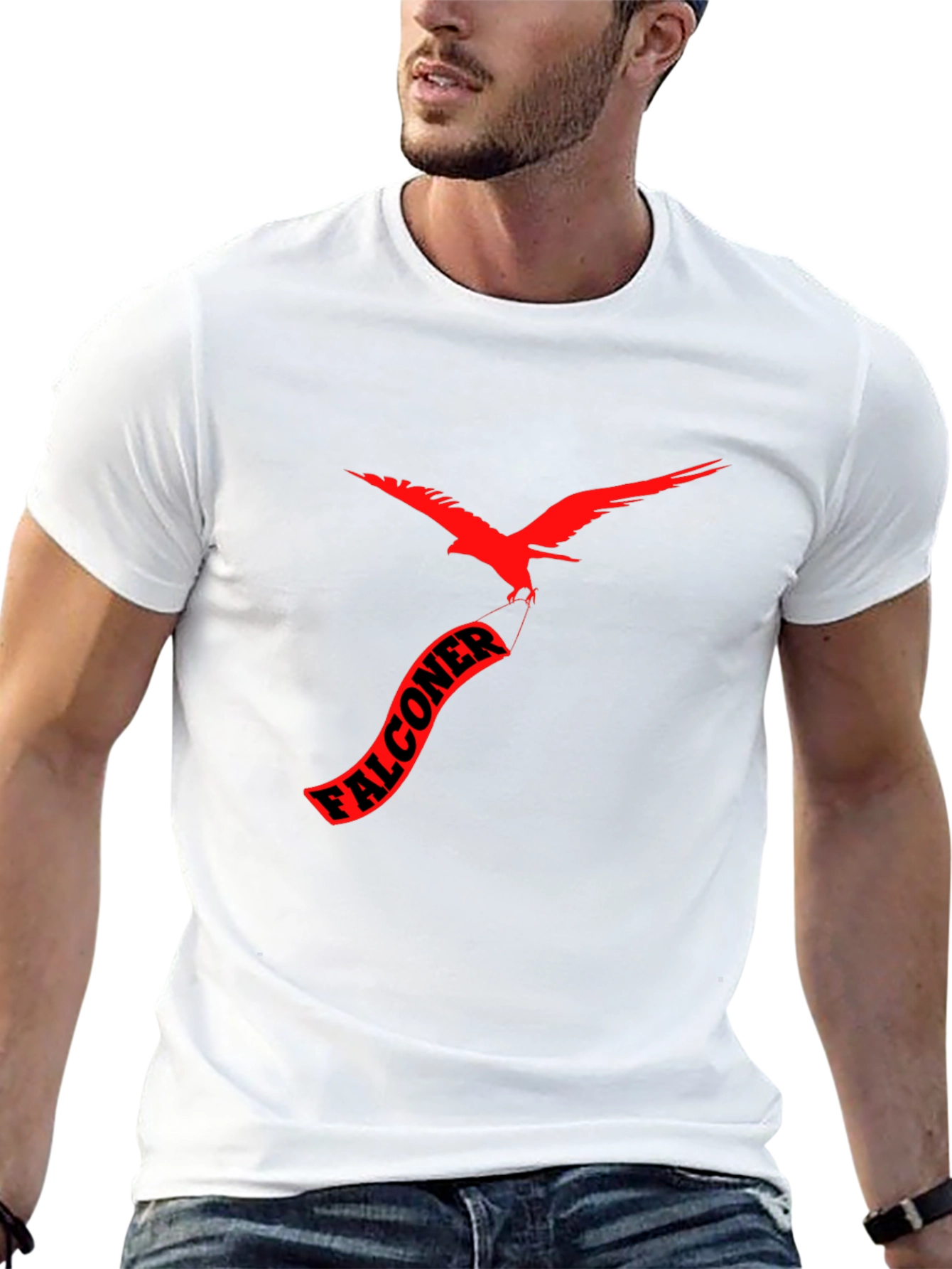 Falconer T-Shirt - Cool Bird Graphic Tee