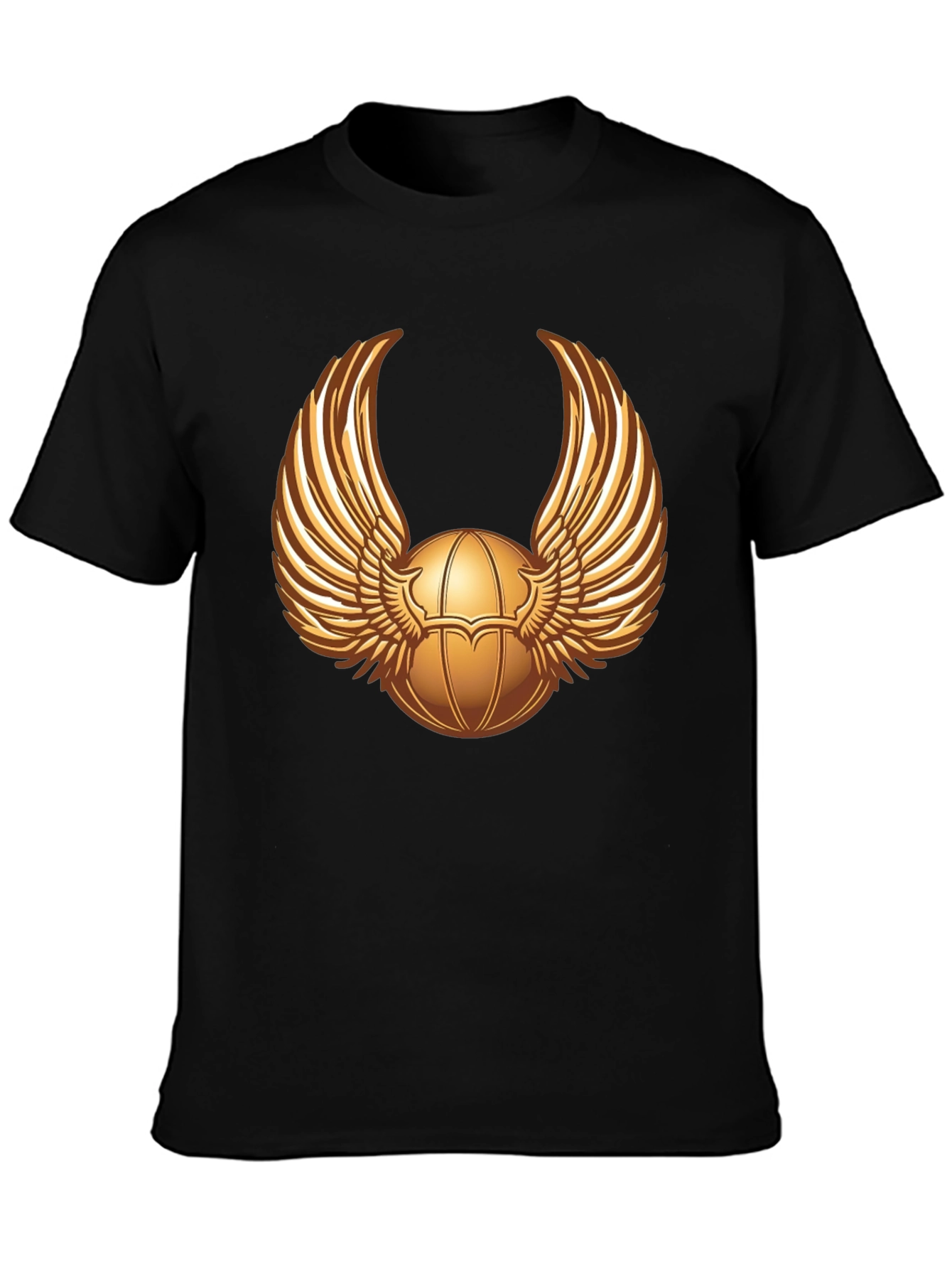 Winged Scarab Graphic Tee - Premium Cotton