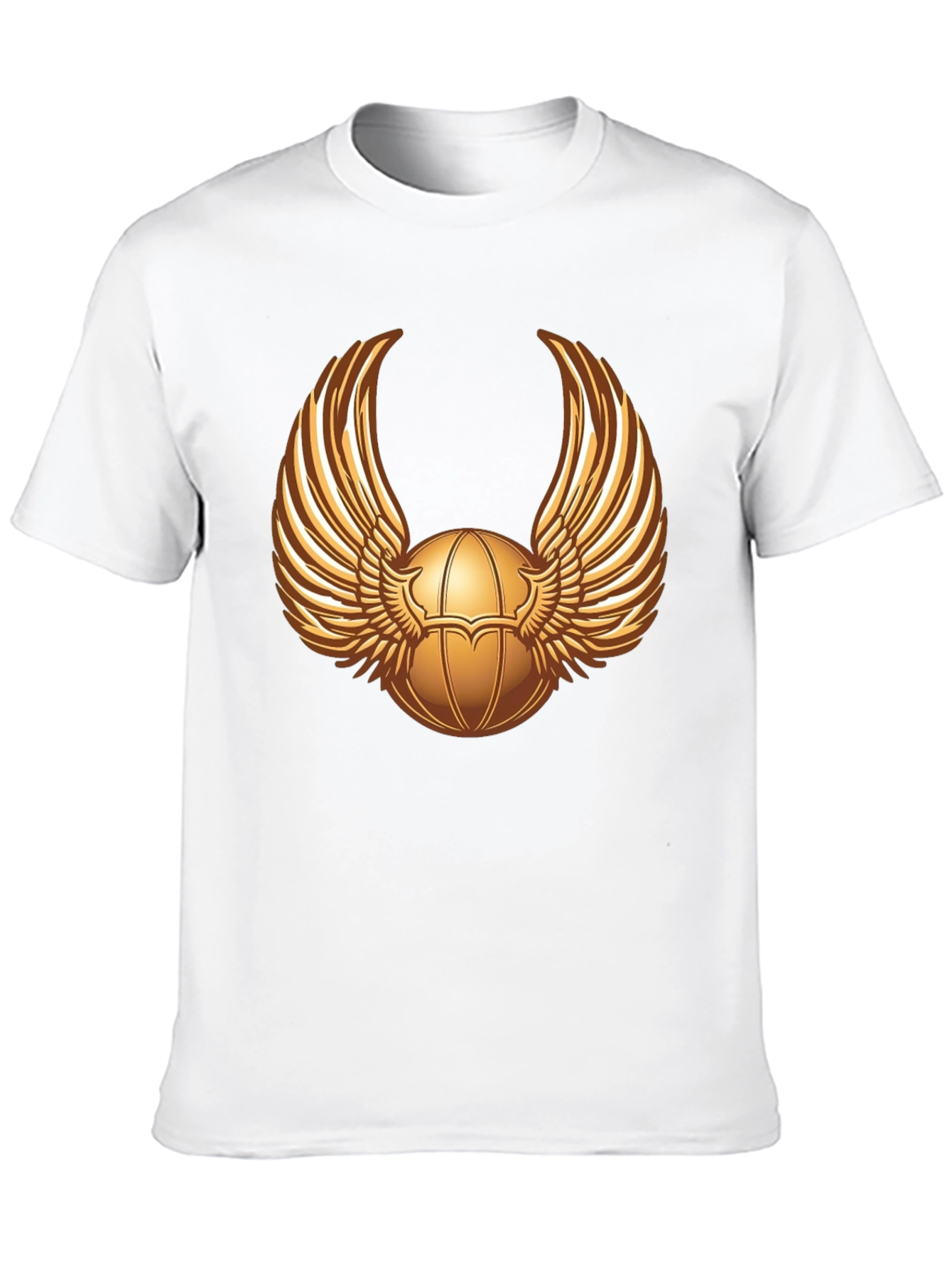 Winged Scarab Graphic Tee - Premium Cotton