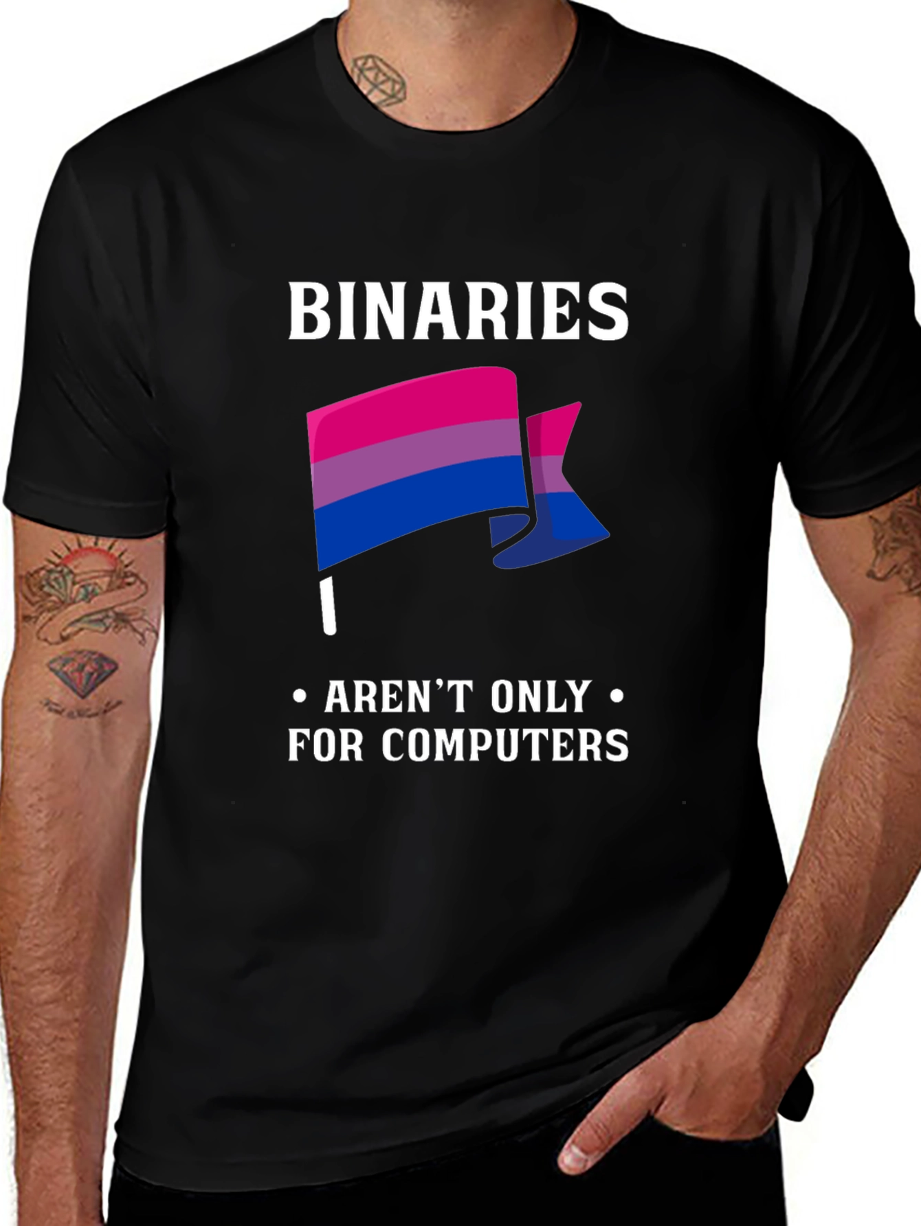 Binaries Arent Only For Computers T-Shirt