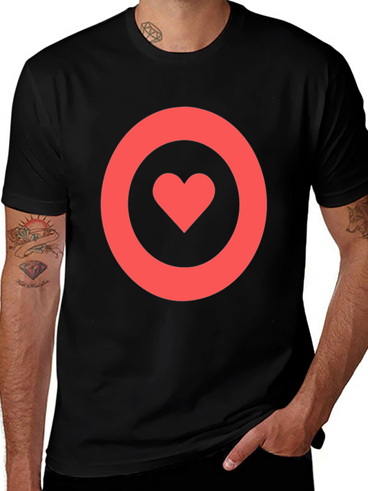 Heart Target T-Shirt - Love On Point