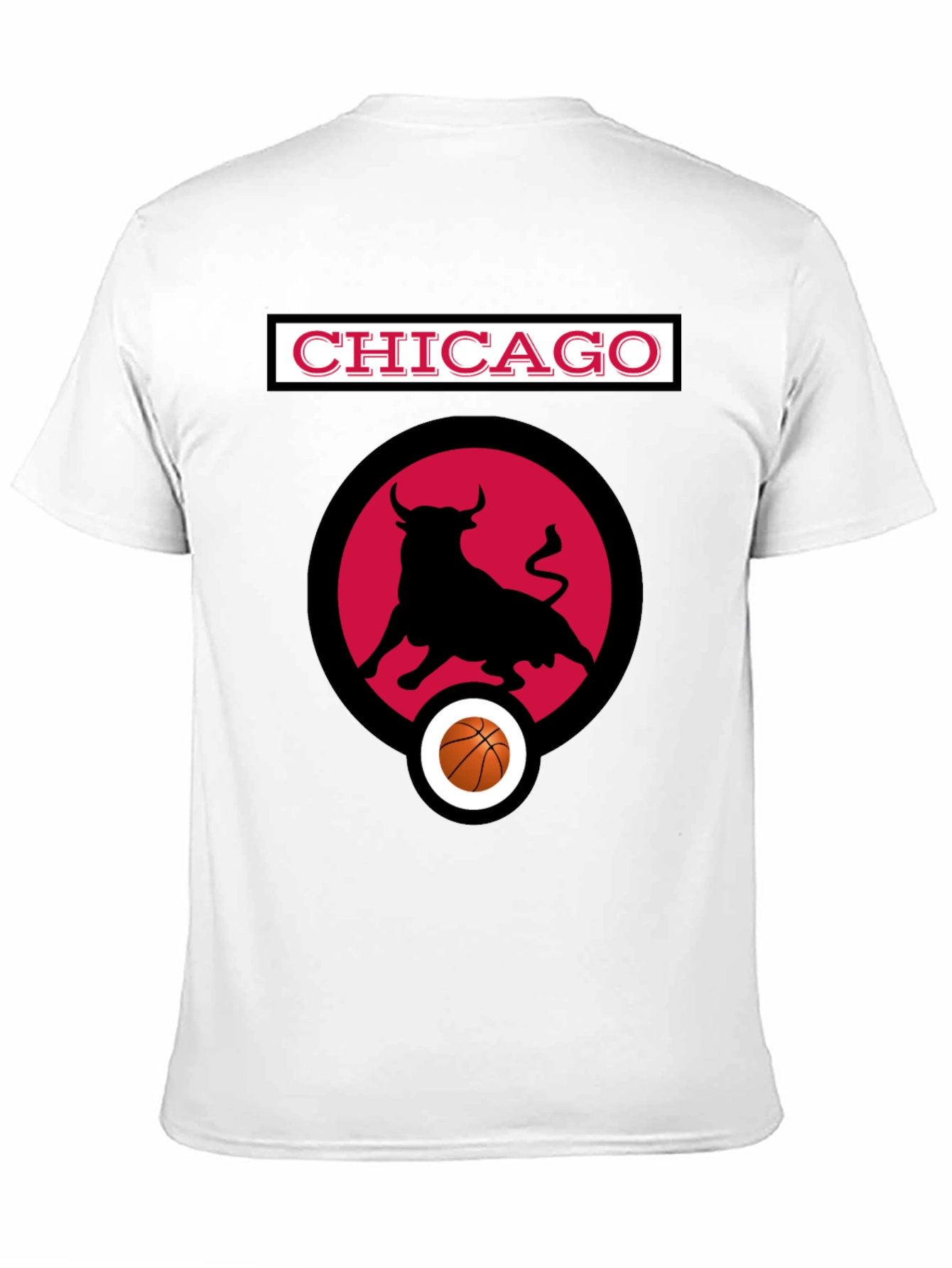 Chicago Bulls T-Shirt - Black Basketball Tee