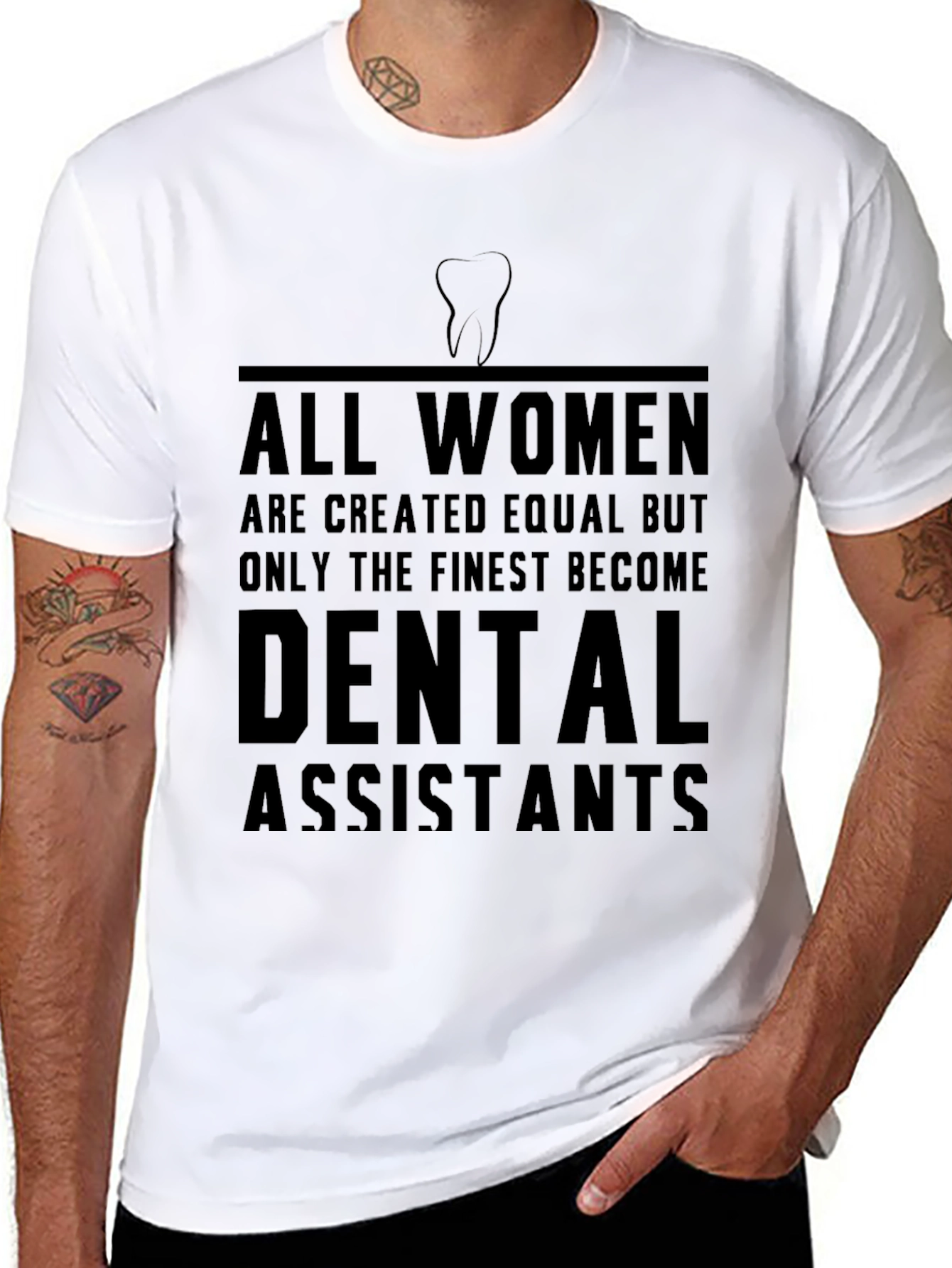 Dental Assistant Womens T-Shirt