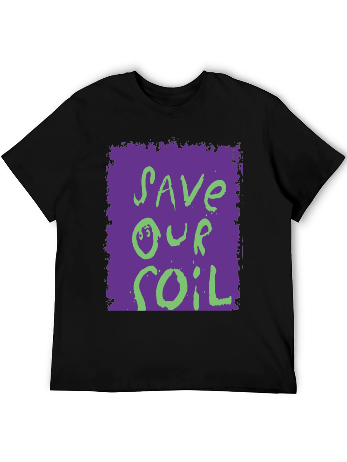 Save Our Soil Graphic Tee - Eco-Friendly T-Shirt