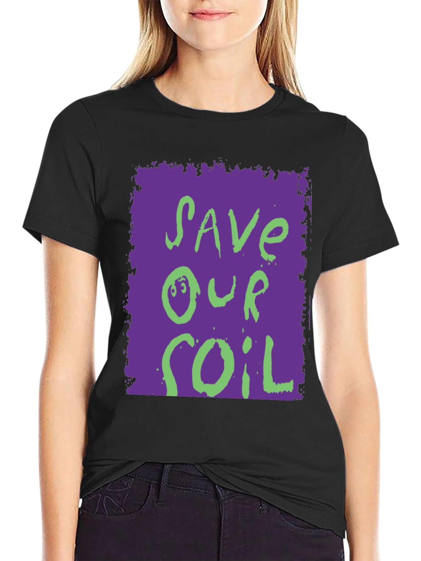 Save Our Soil Graphic Tee - Eco-Friendly T-Shirt