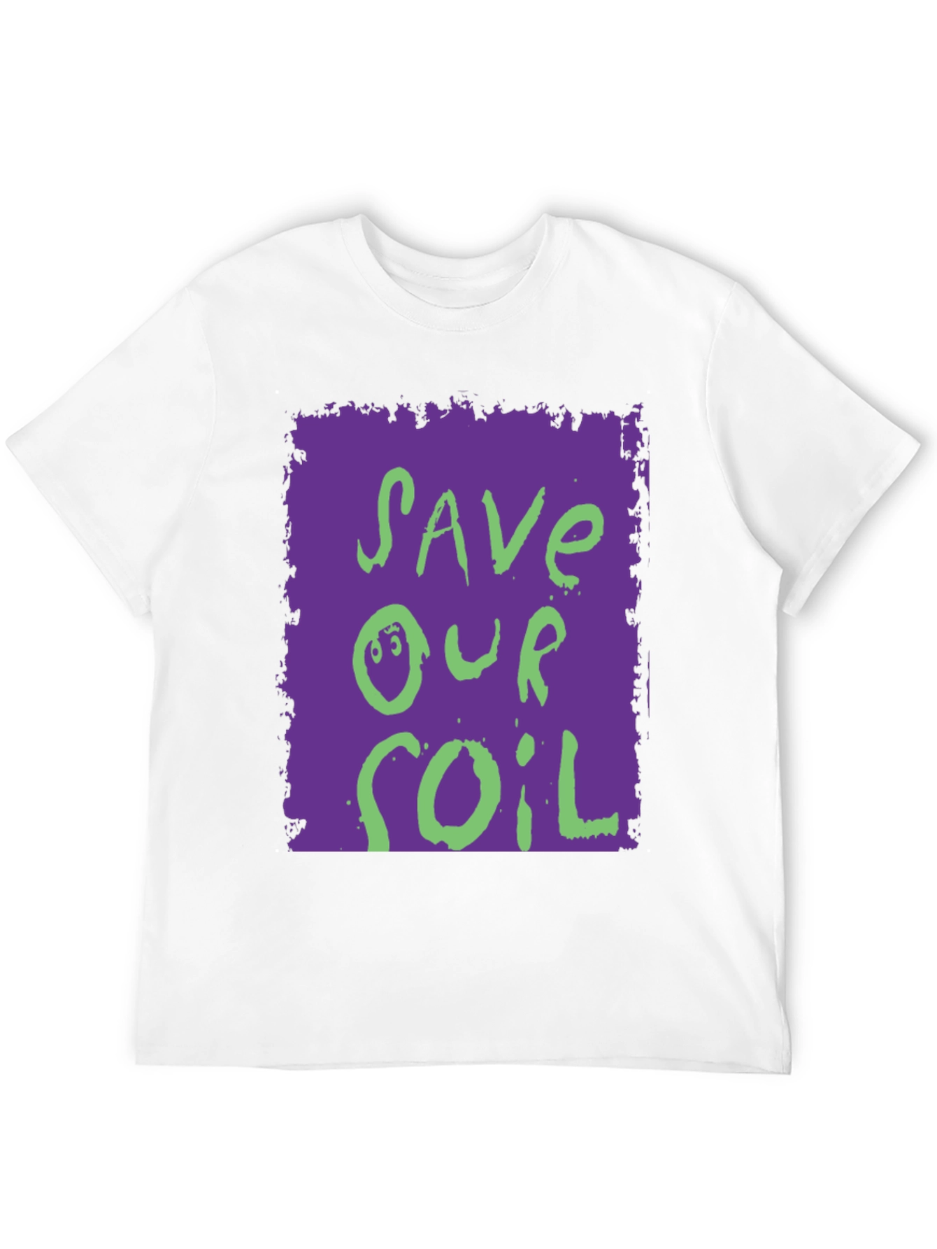 Save Our Soil Graphic Tee - Eco-Friendly T-Shirt
