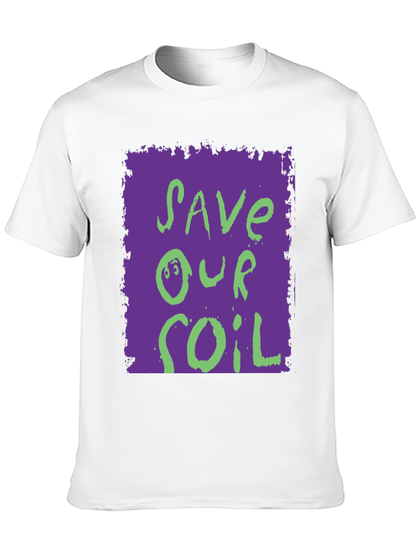 Save Our Soil Graphic Tee - Eco-Friendly T-Shirt