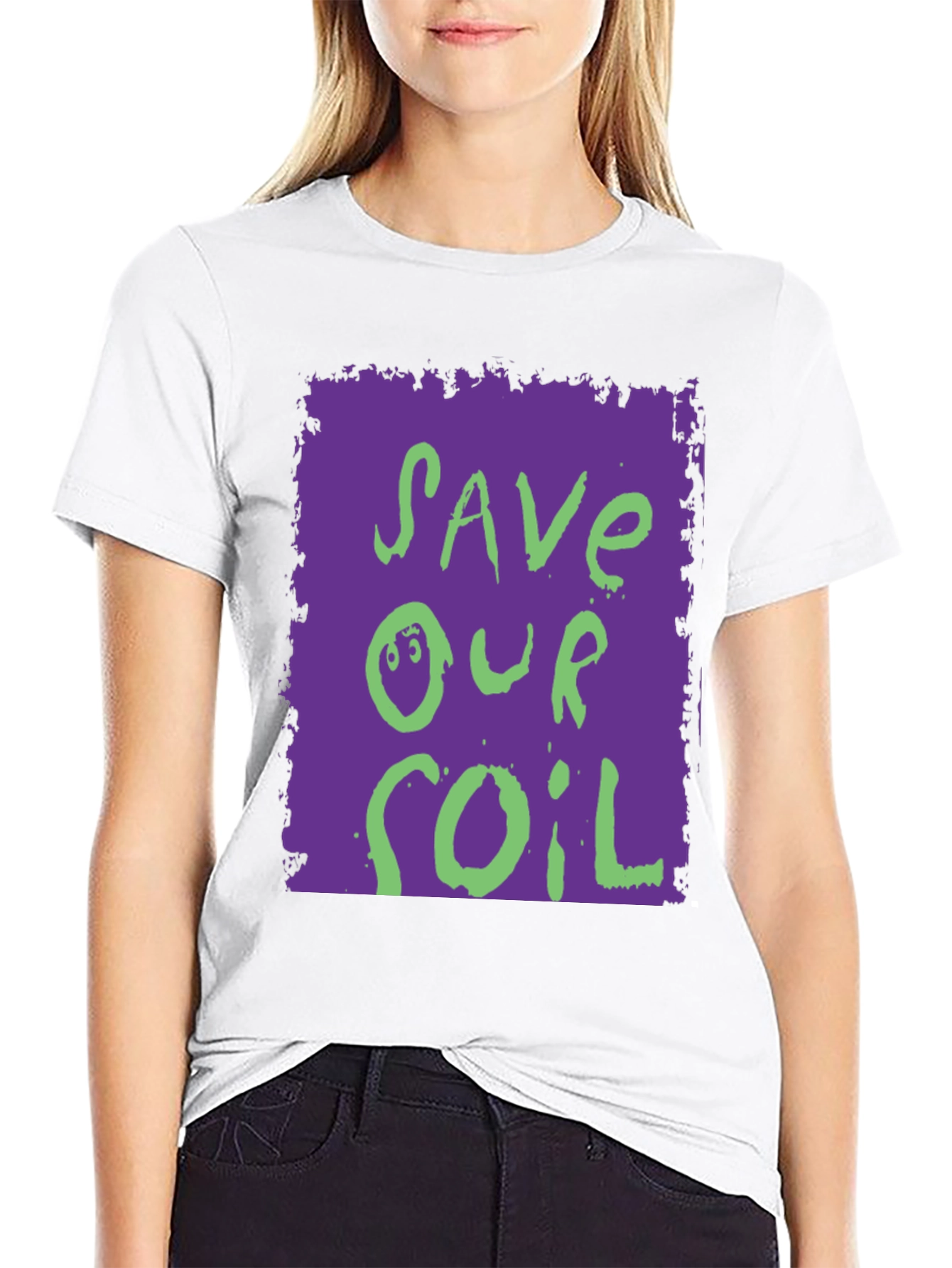 Save Our Soil Graphic Tee - Eco-Friendly T-Shirt