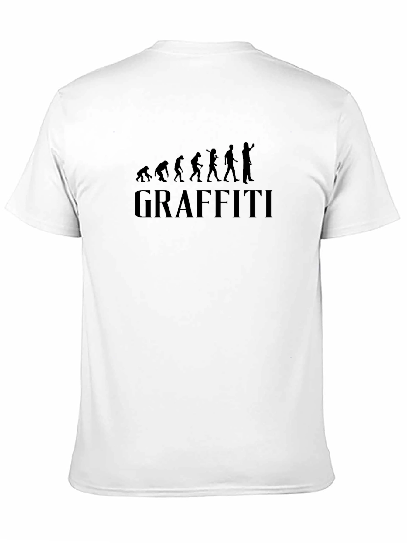 Graffiti Evolution Black T-Shirt