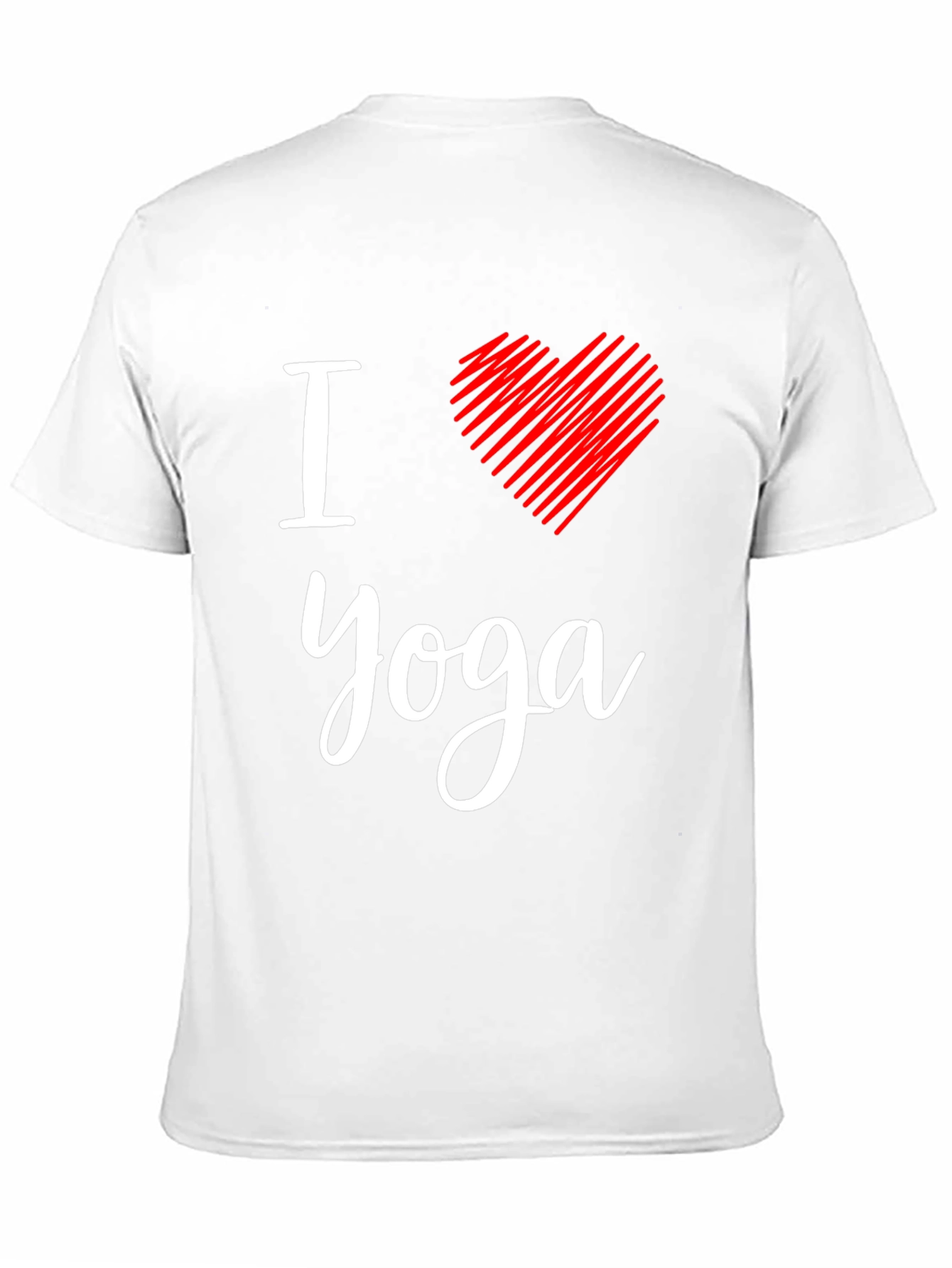 I Heart Yoga Graphic Tee - Comfortable Fit