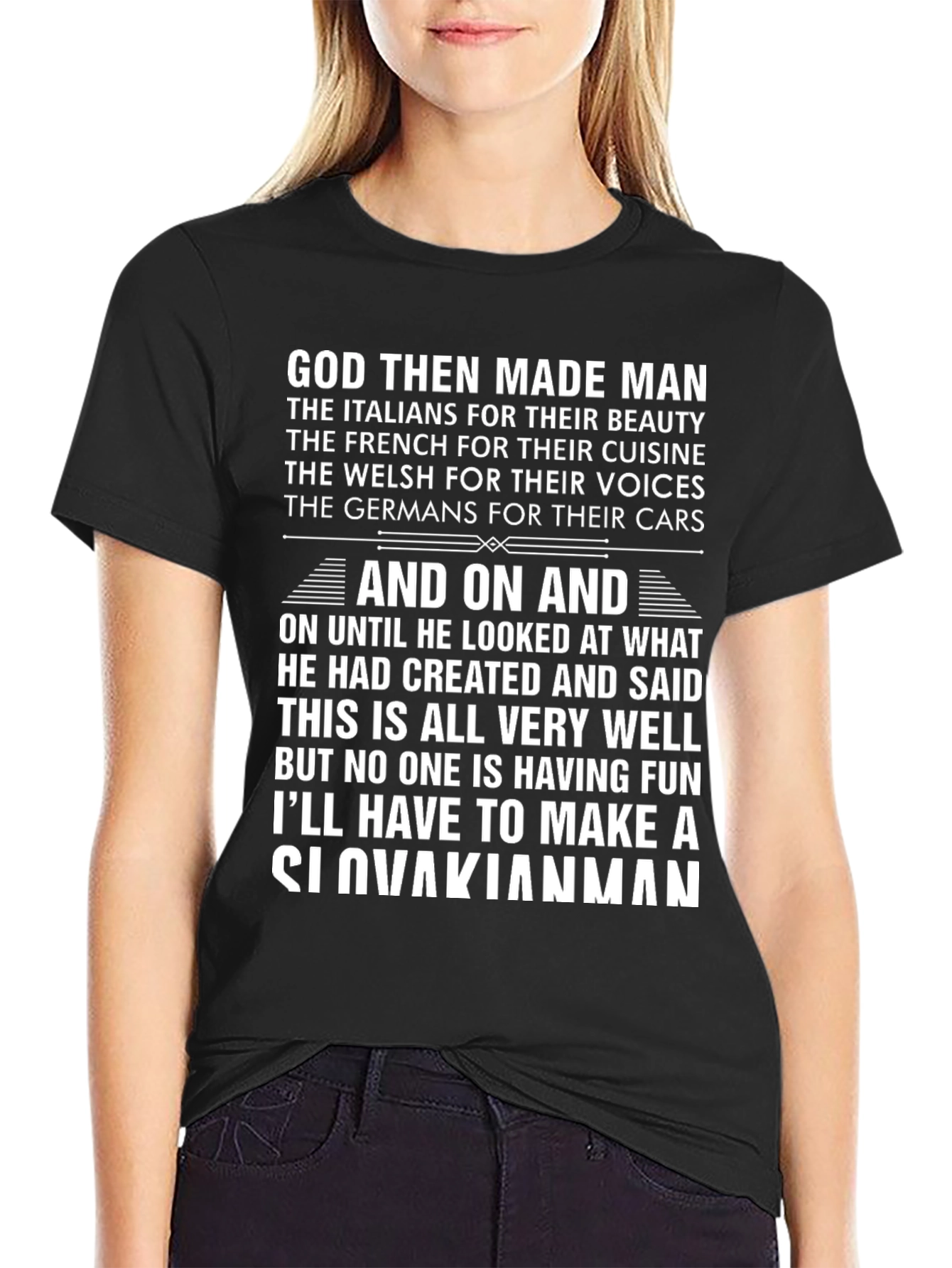 Funny Slovakian Man T-Shirt