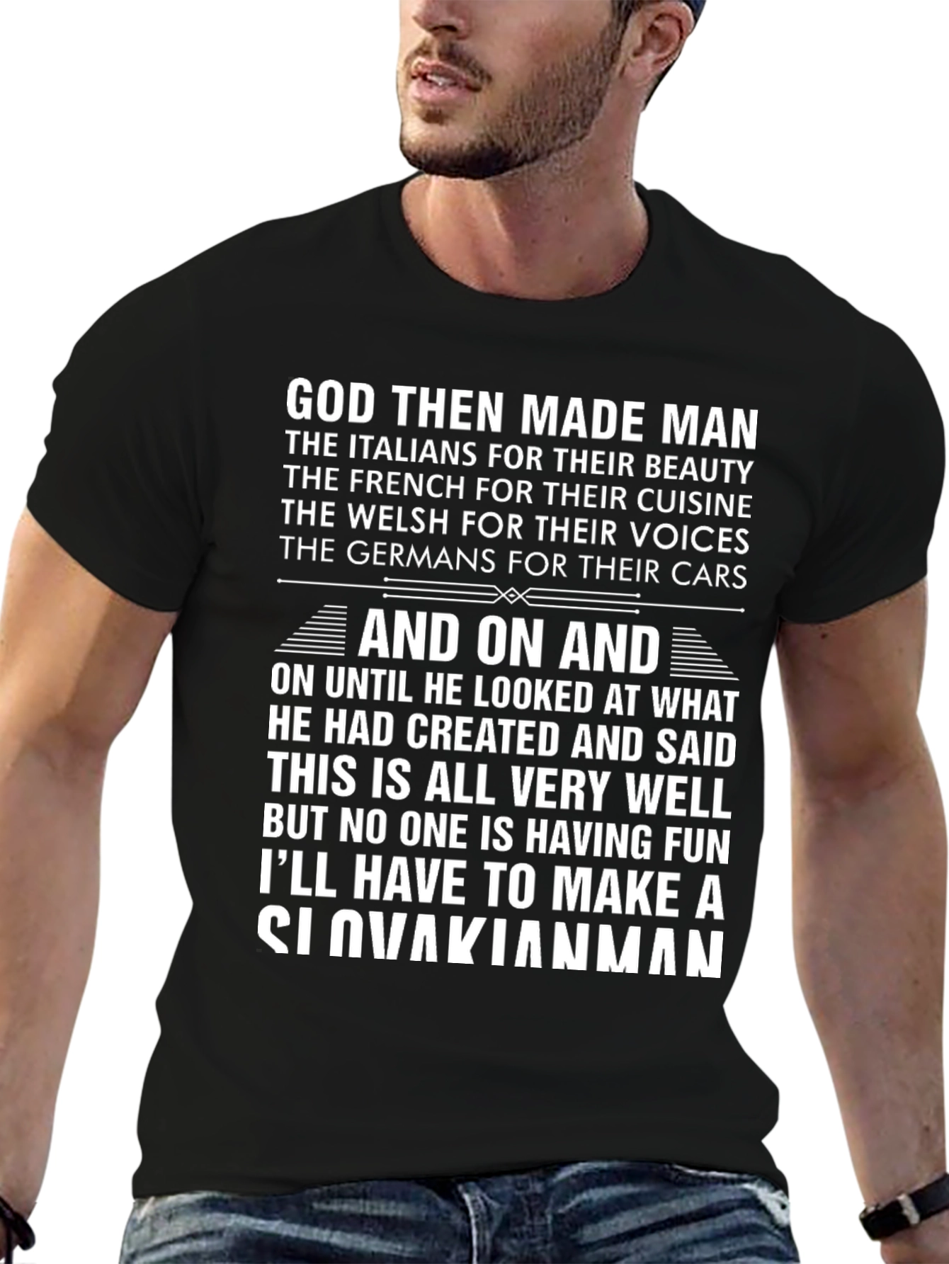 Funny Slovakian Man T-Shirt