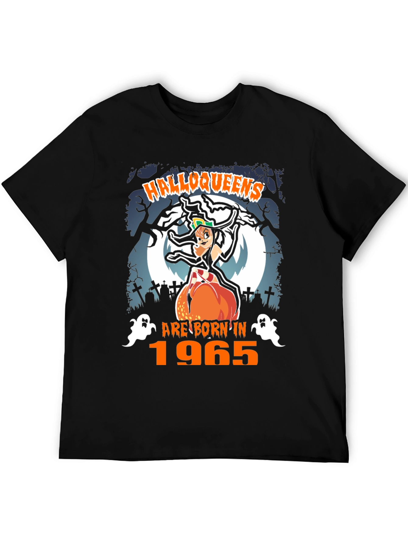 Halloqueens Born In 1965 T-Shirt