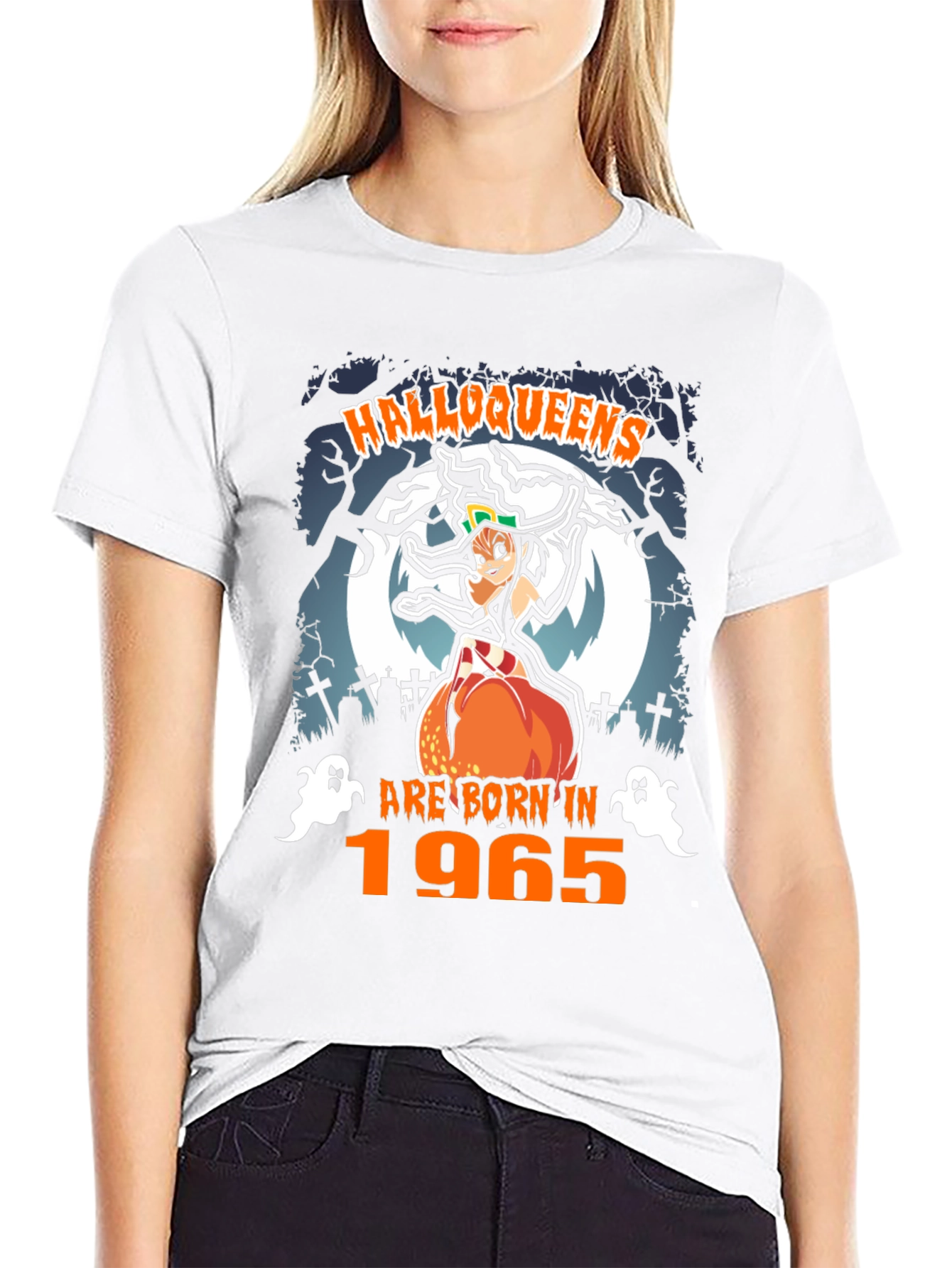 Halloqueens Born In 1965 T-Shirt