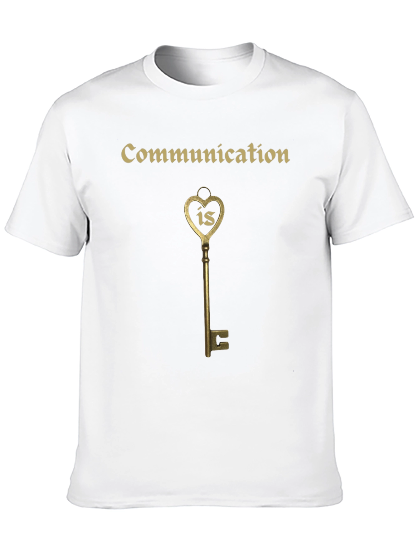 Communication Key Graphic T-Shirt