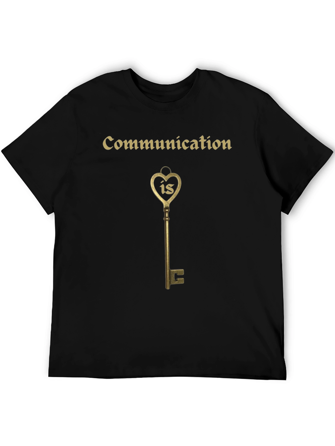 Communication Key Graphic T-Shirt