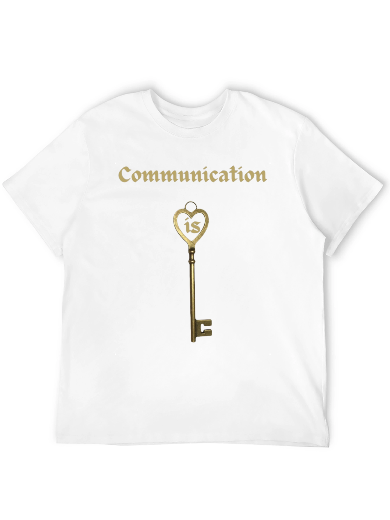Communication Key Graphic T-Shirt
