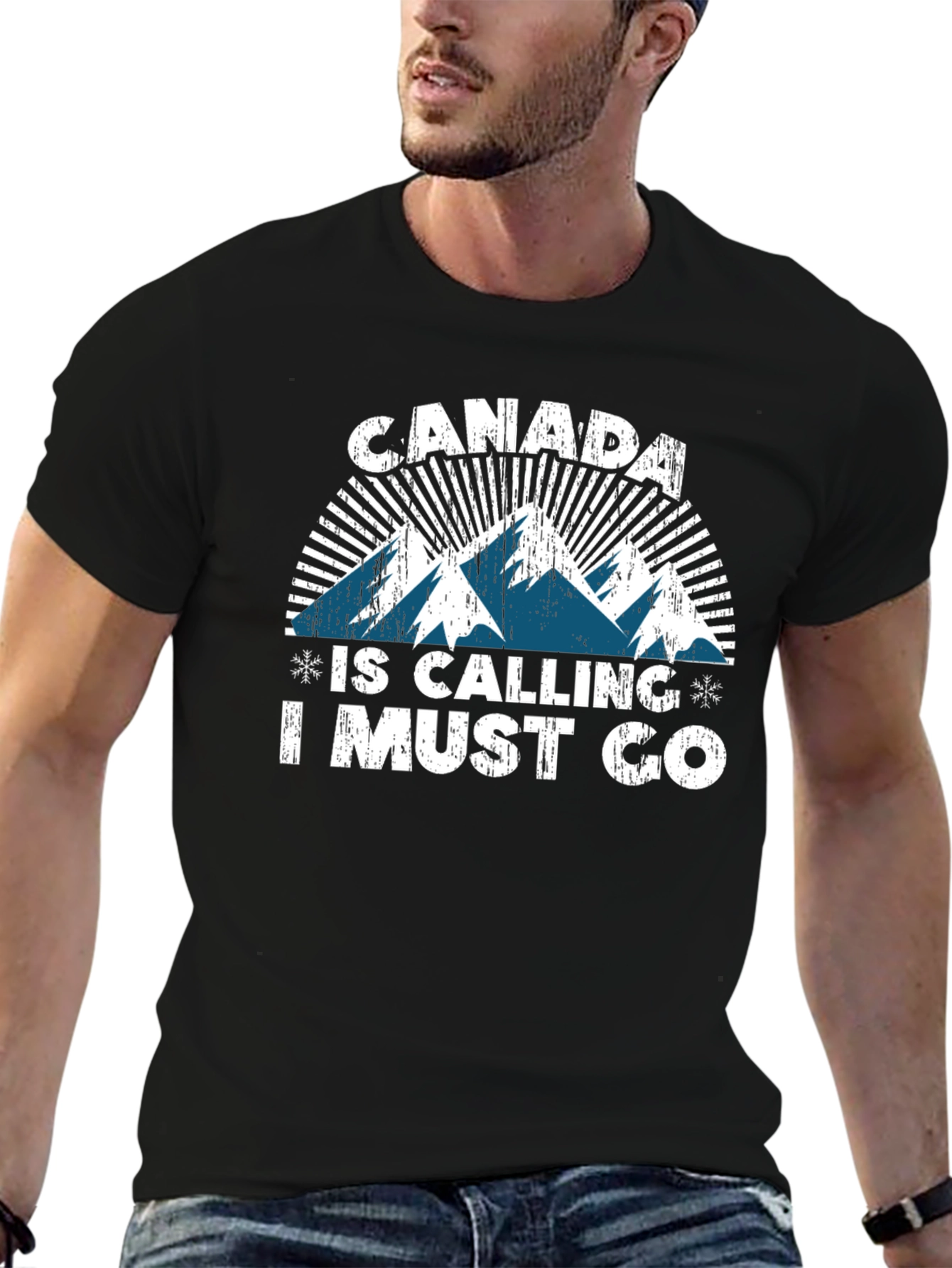 Canada is Calling T-Shirt | Mountain Graphic Tee