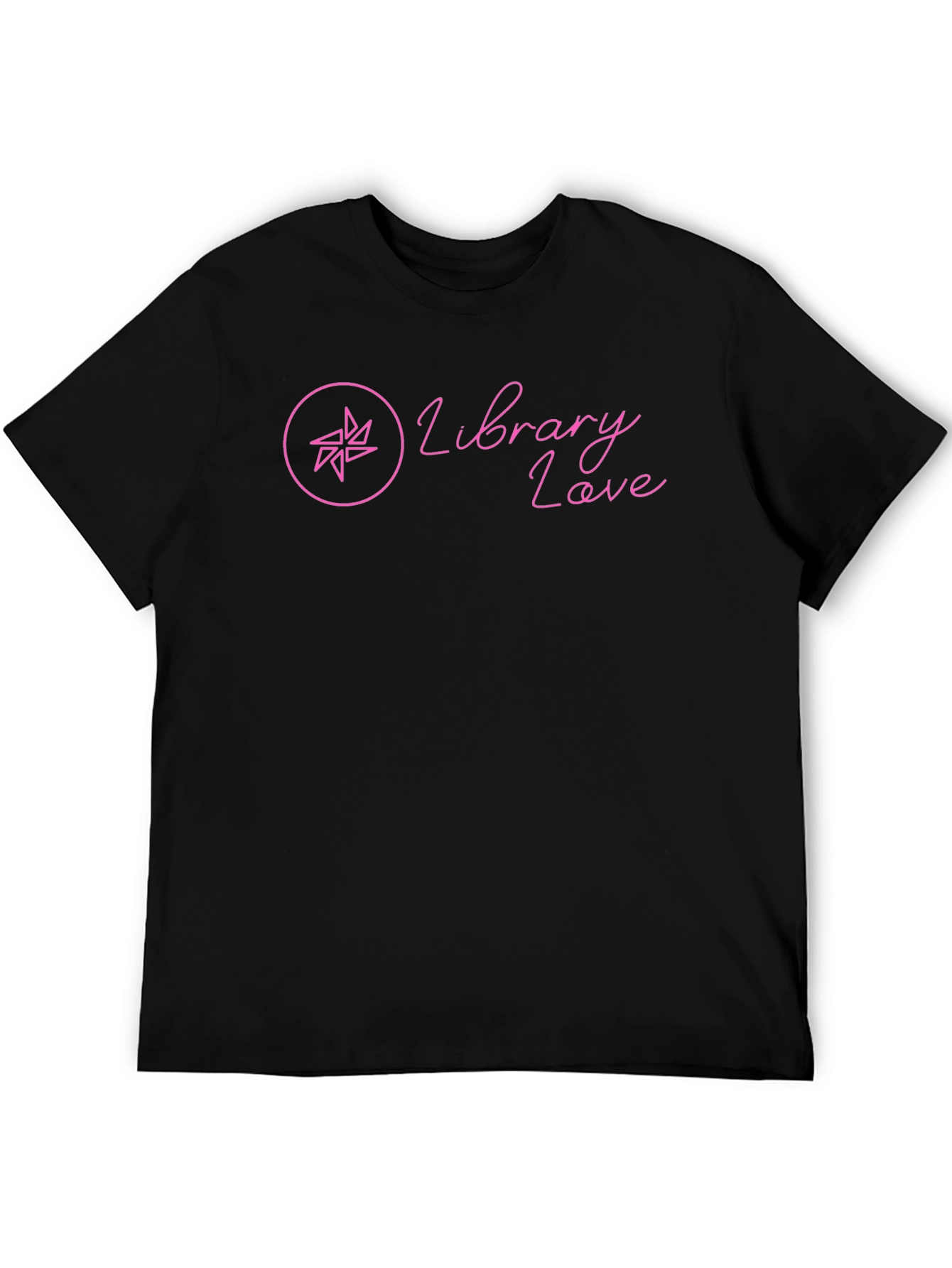 Library Love Graphic Tee - Black Unisex Shirt