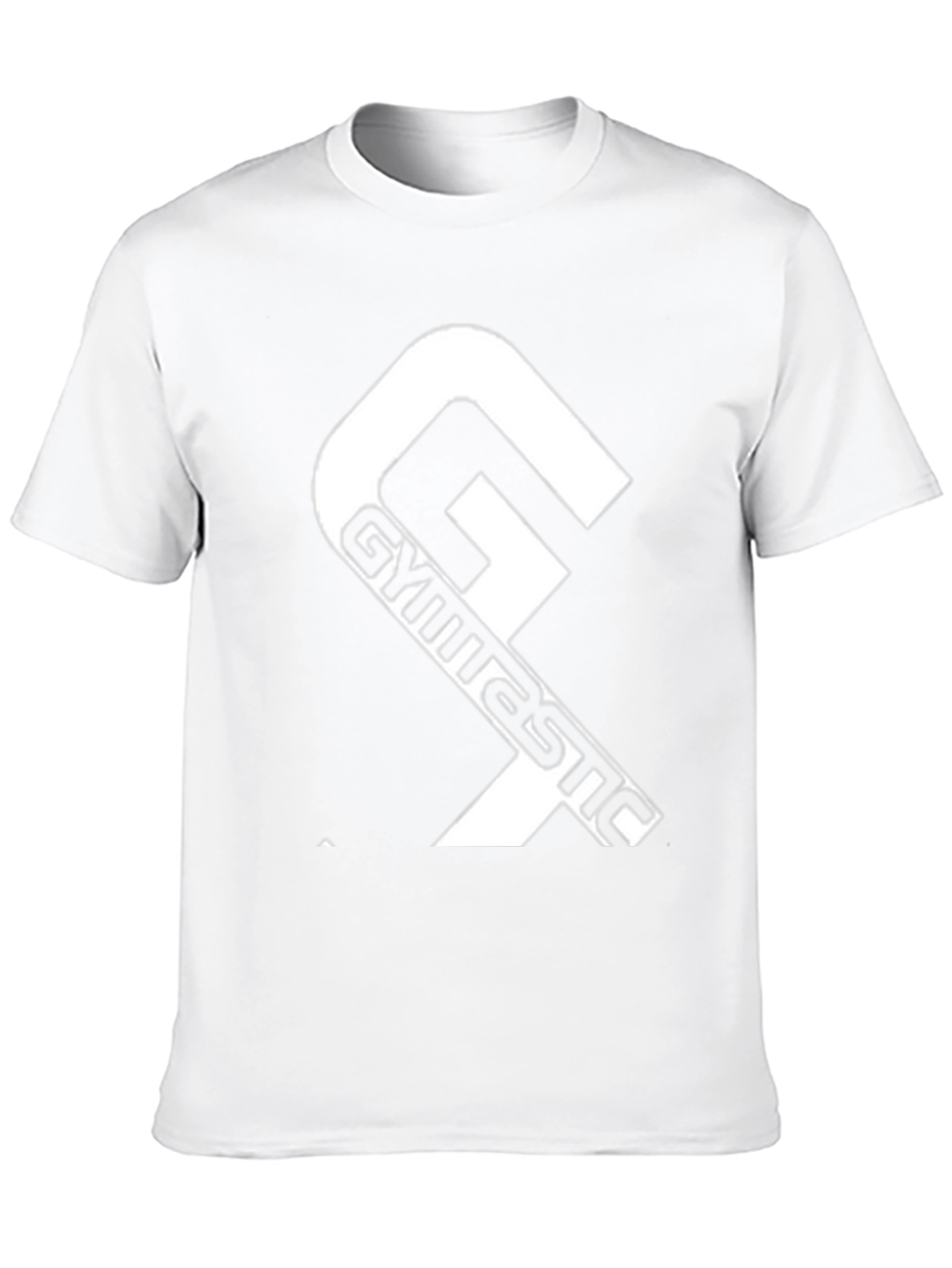 Gymnastic Graphic Tee - Black Cotton T-Shirt