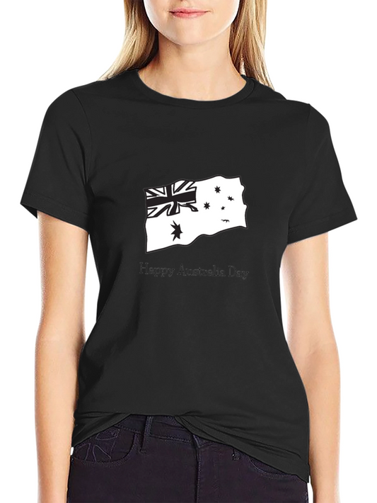 Australia Day Flag Graphic T-Shirt