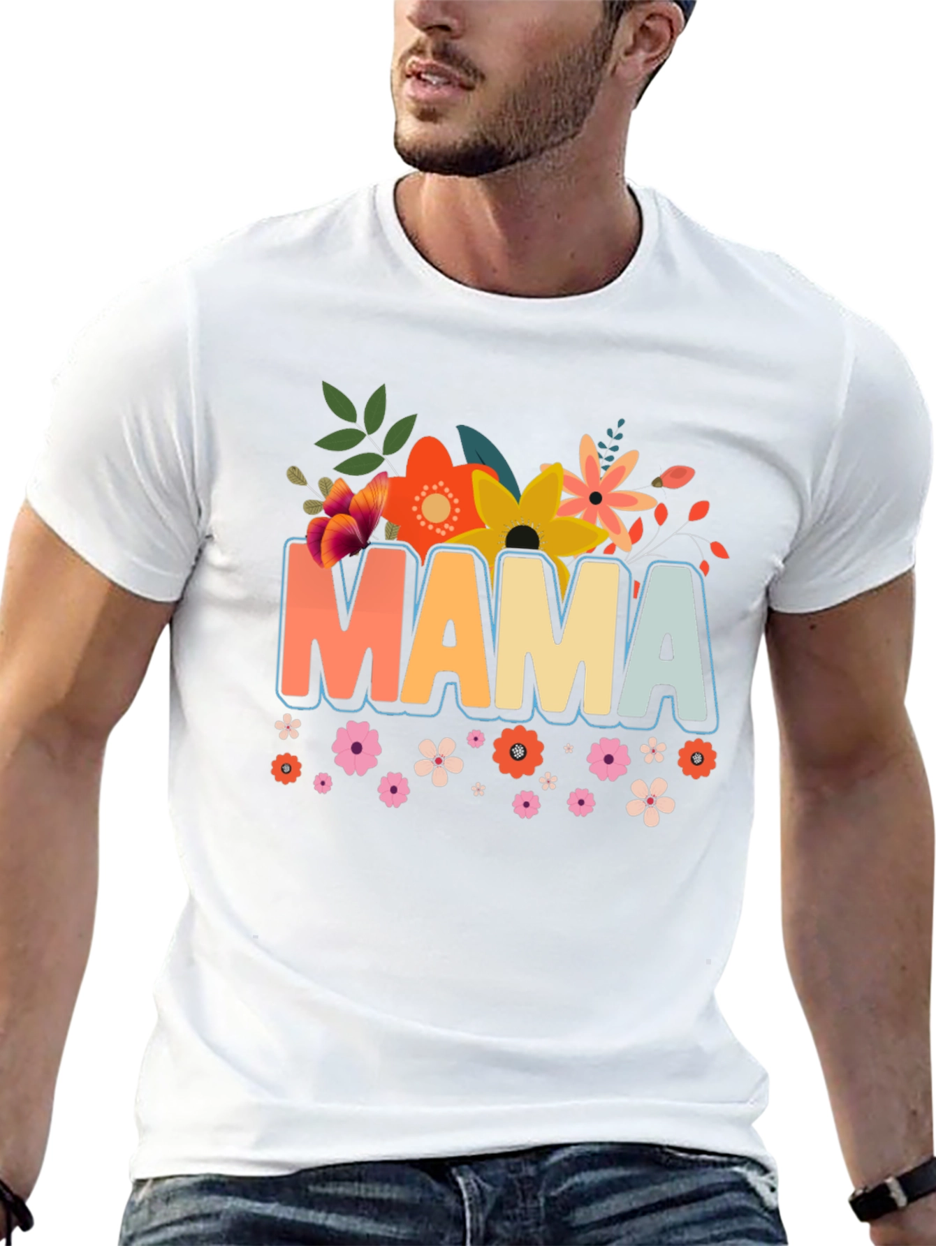 Floral Mama T-Shirt - Mothers Day Gift