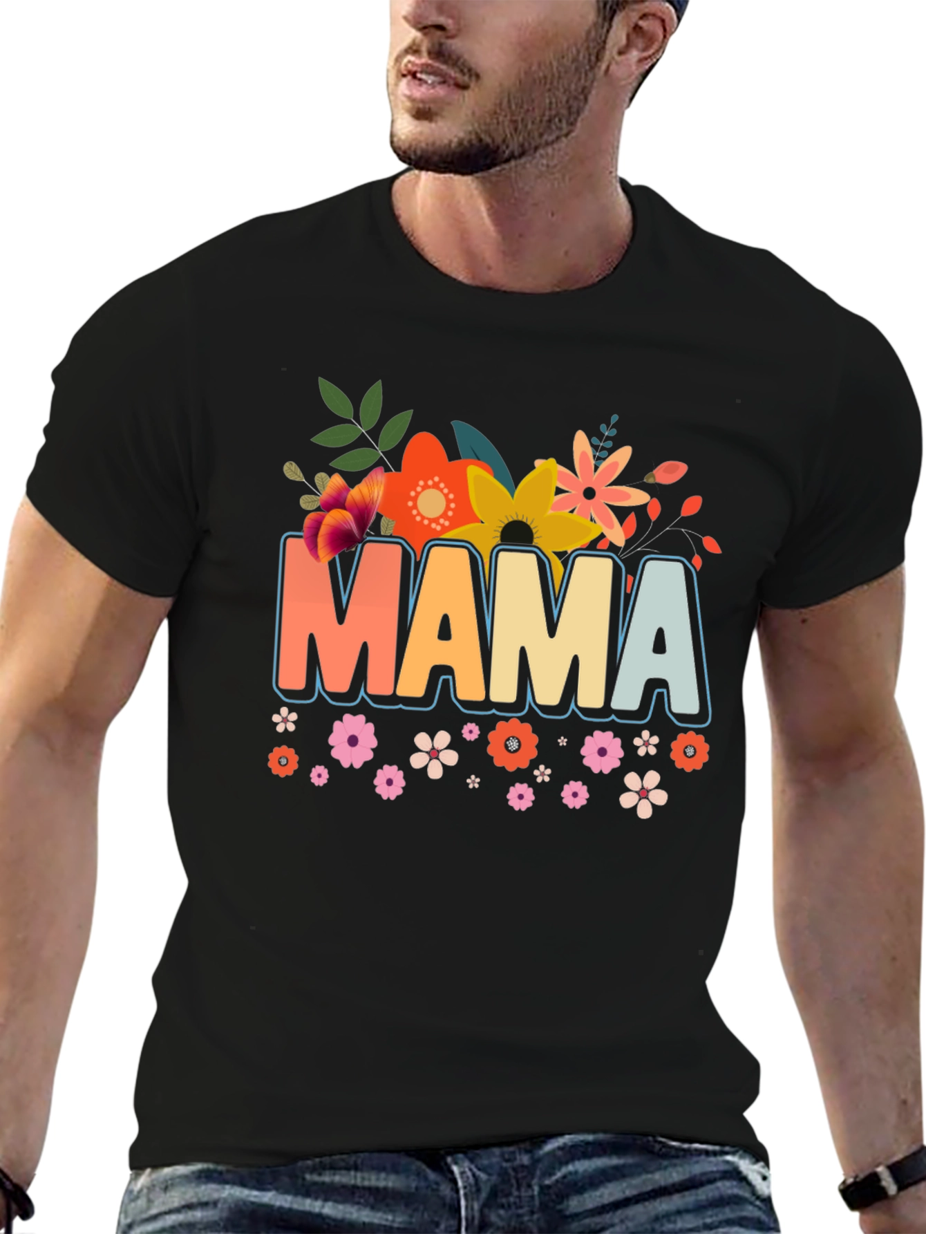 Floral Mama T-Shirt - Mothers Day Gift