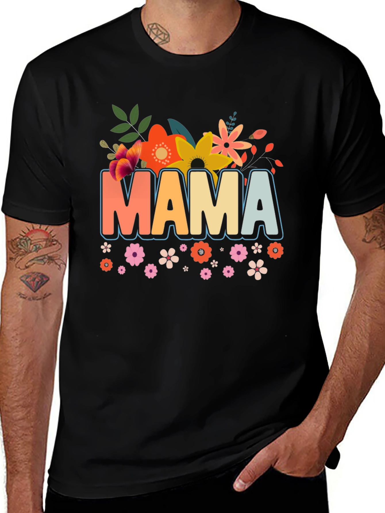Floral Mama T-Shirt - Mothers Day Gift