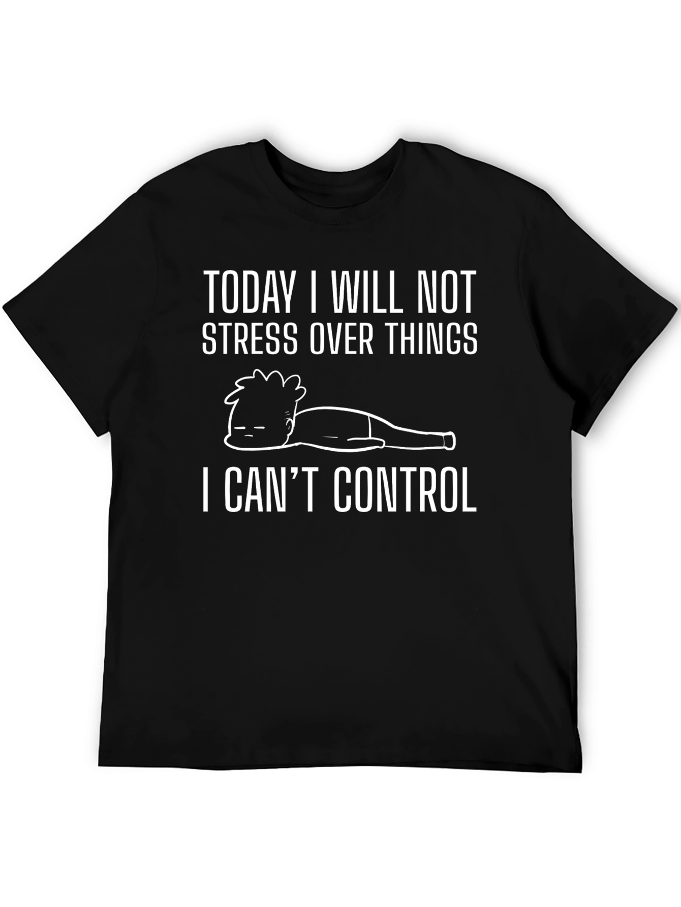 Relaxed Mind T-Shirt: No Stress Graphic Tee