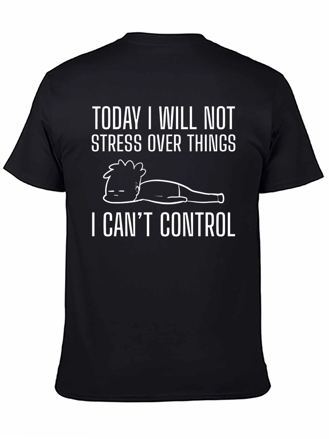 Relaxed Mind T-Shirt: No Stress Graphic Tee