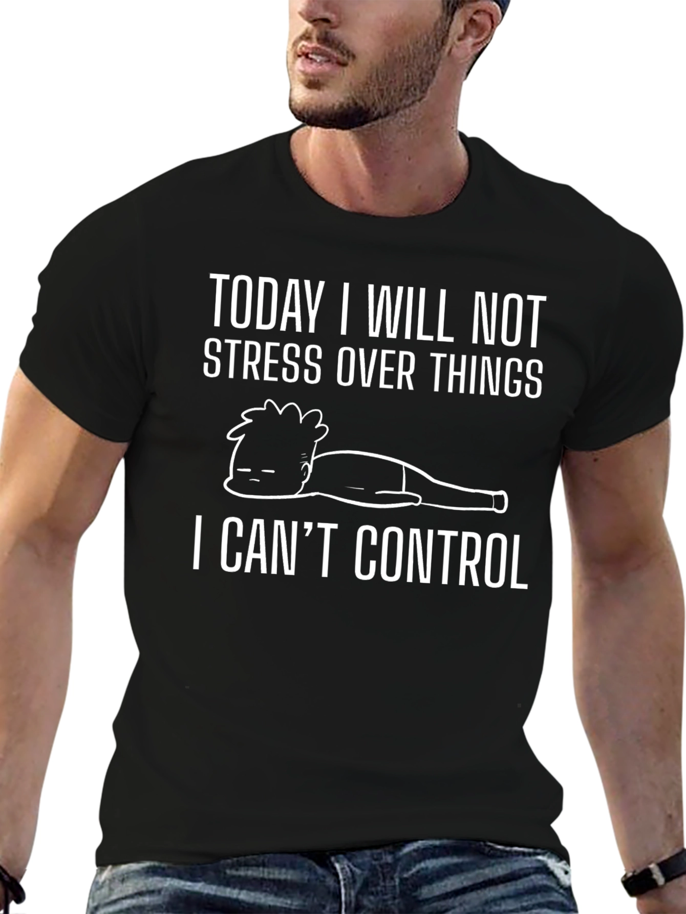 Relaxed Mind T-Shirt: No Stress Graphic Tee