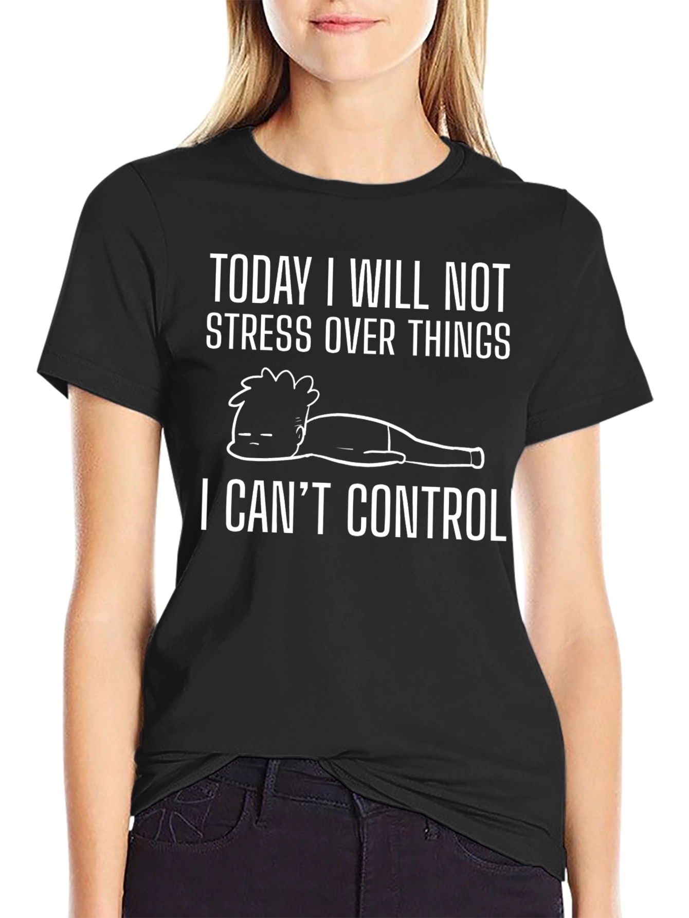Relaxed Mind T-Shirt: No Stress Graphic Tee