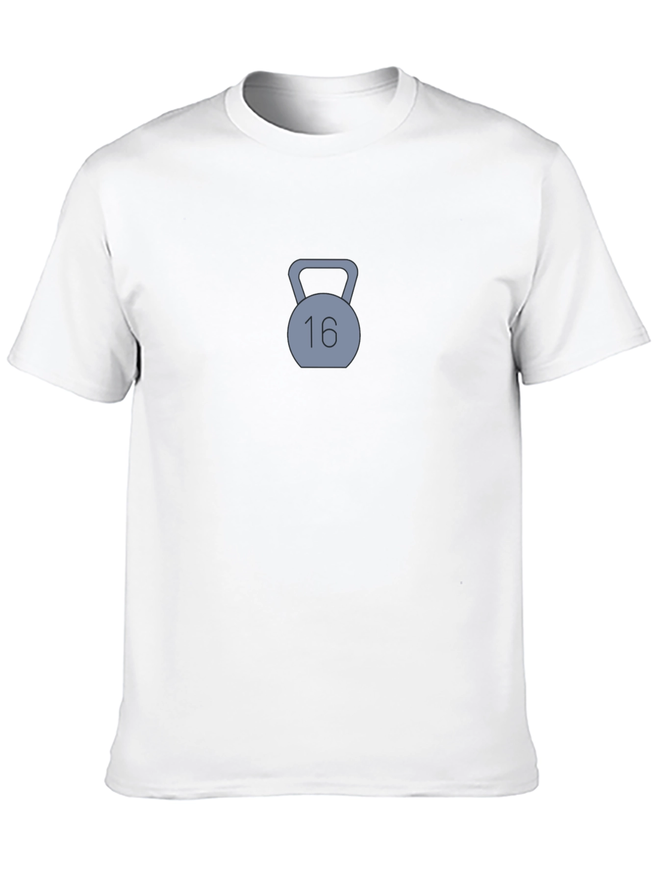 Kettlebell 16 T-Shirt - Black Gym Workout Tee