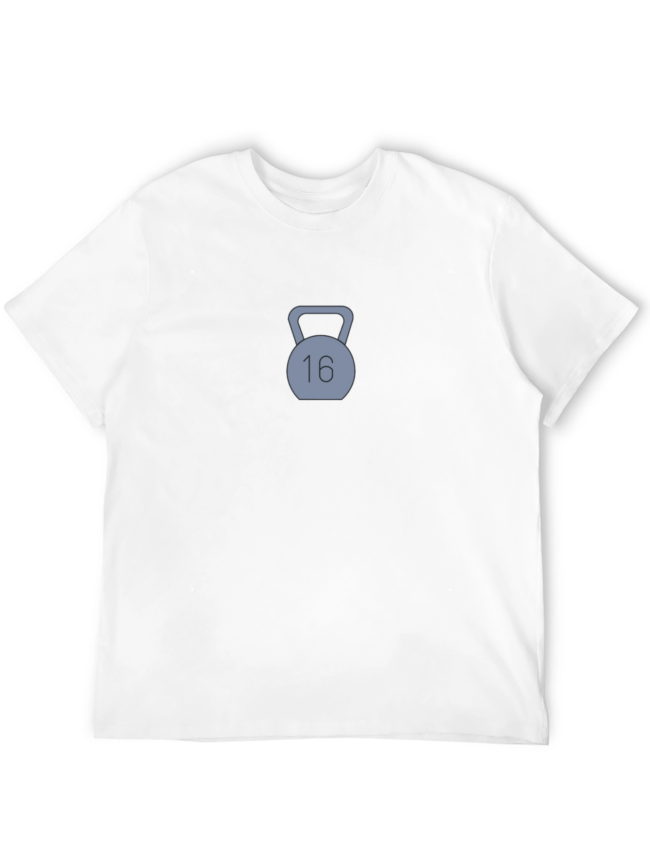 Kettlebell 16 T-Shirt - Black Gym Workout Tee