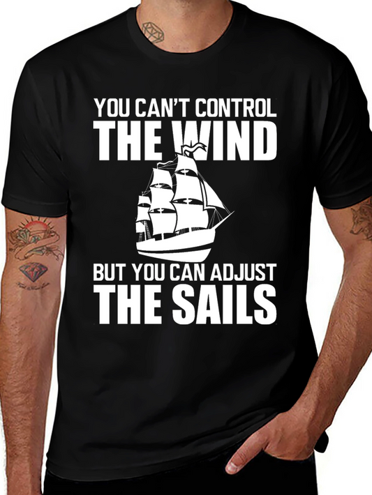 Nautical T-Shirt: Adjust the Sails Tee